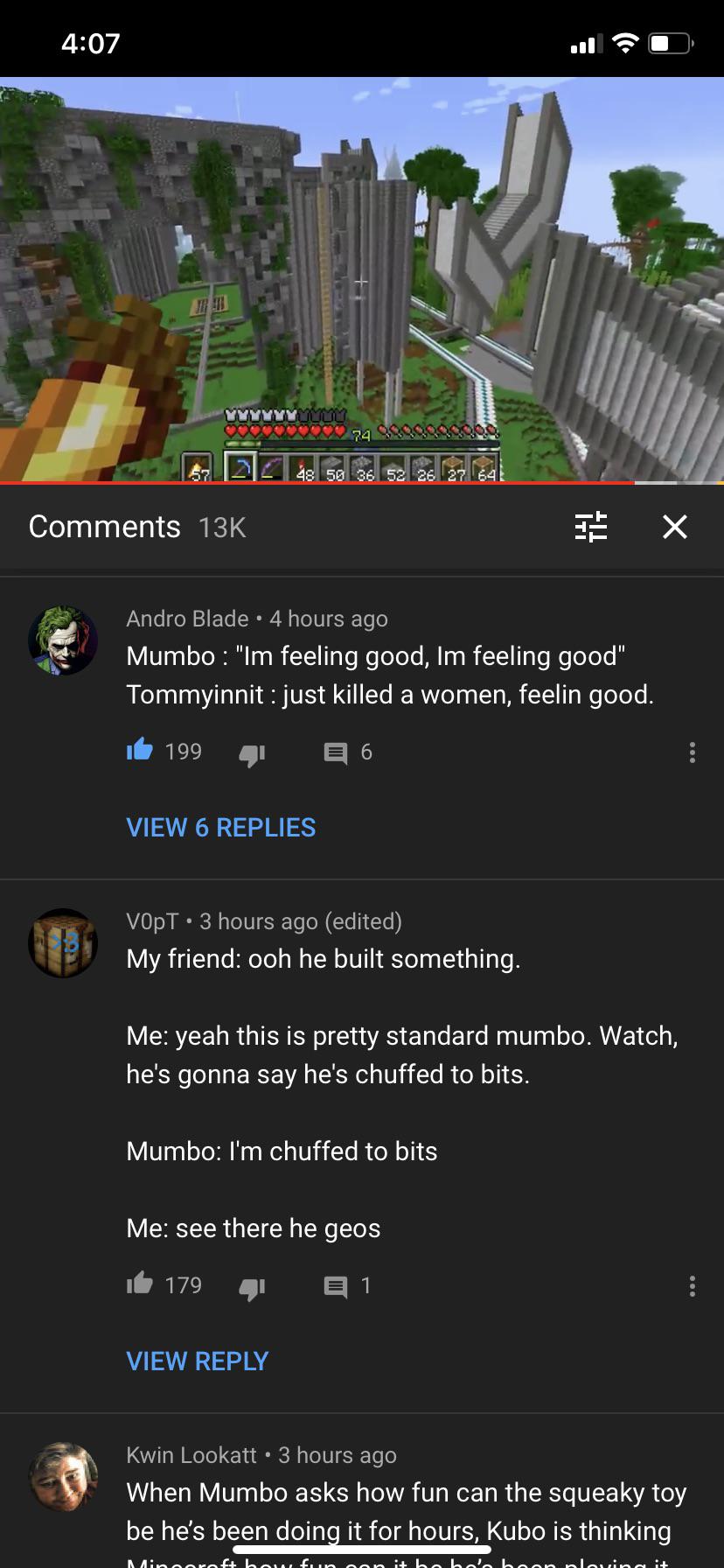 Just killed a woman, feeling good tommyinnit