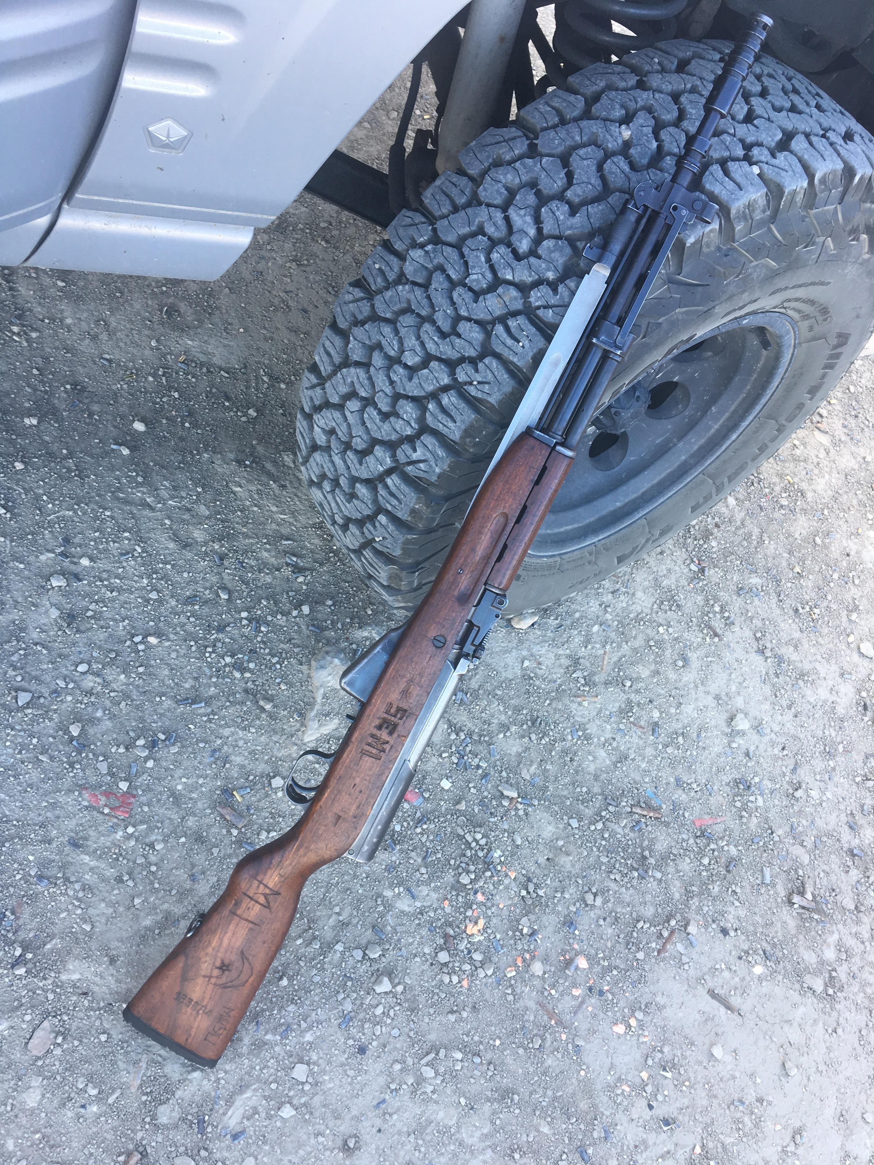 More trench art, SKS but still cool r/ak47