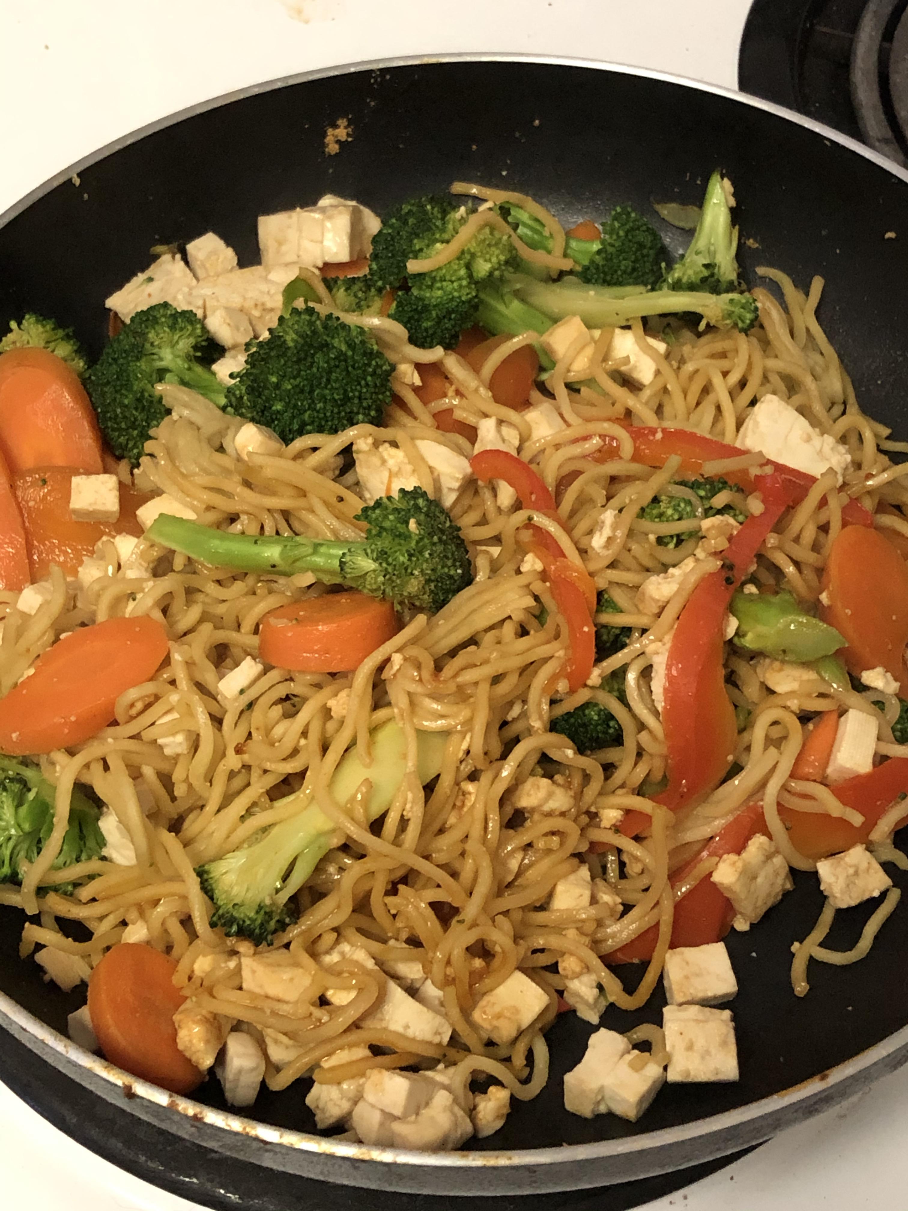 Tofu Stir fry r/veganfitness