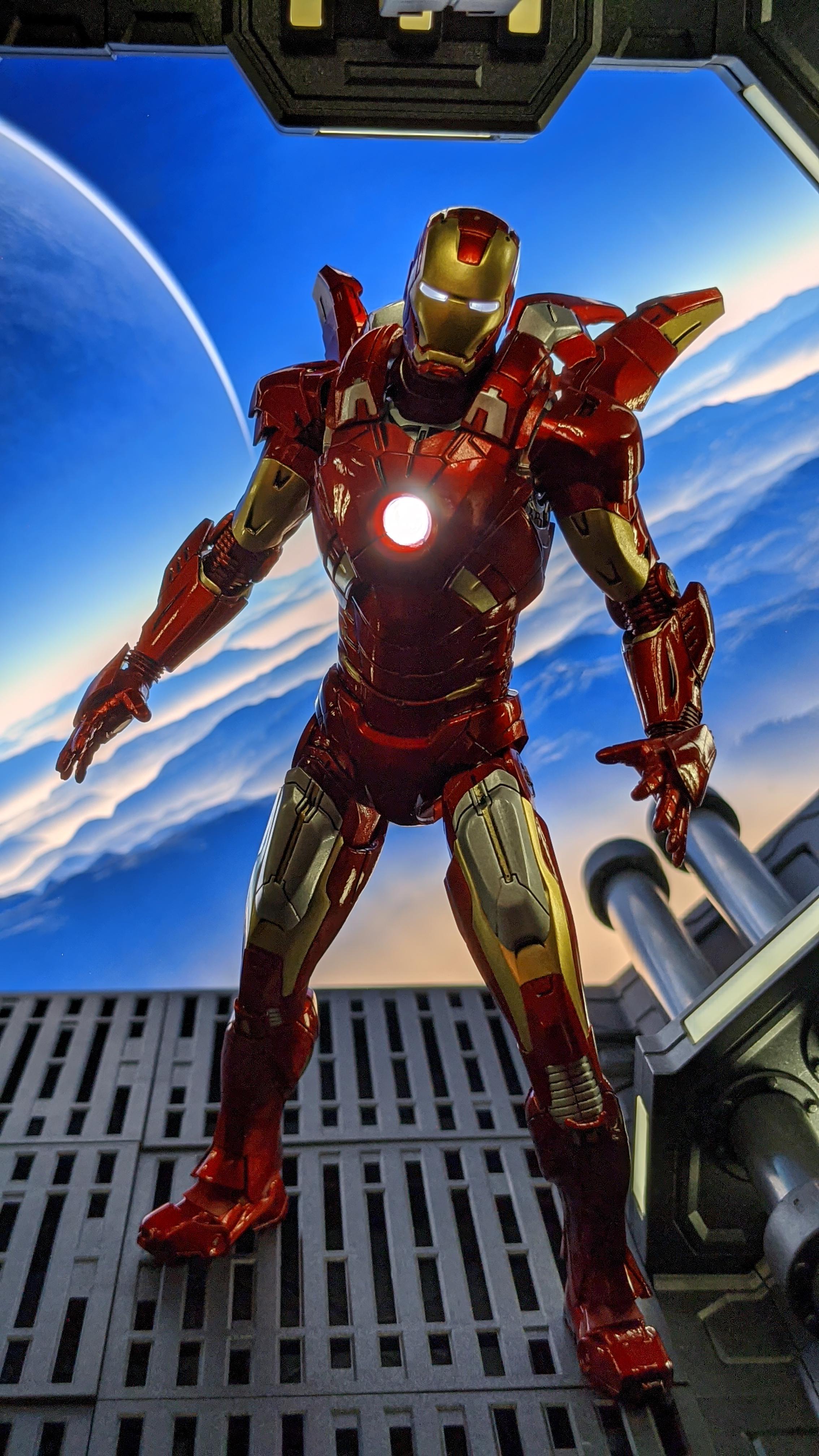 The DieCast Iron Man Mark VII 1/12 scale folks. Still a fantastic
