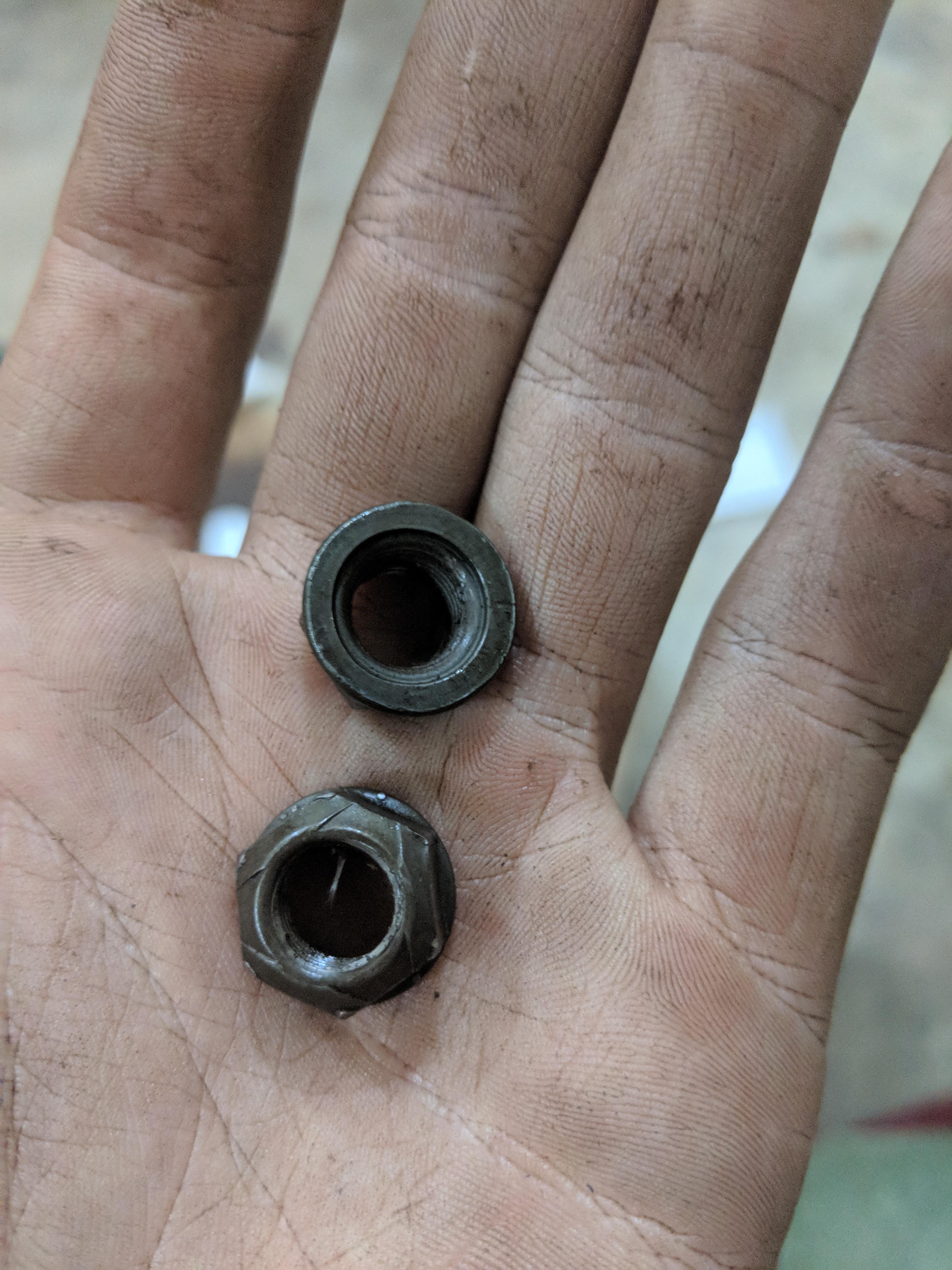 Does anyone have any idea what these nuts go to? I found them after