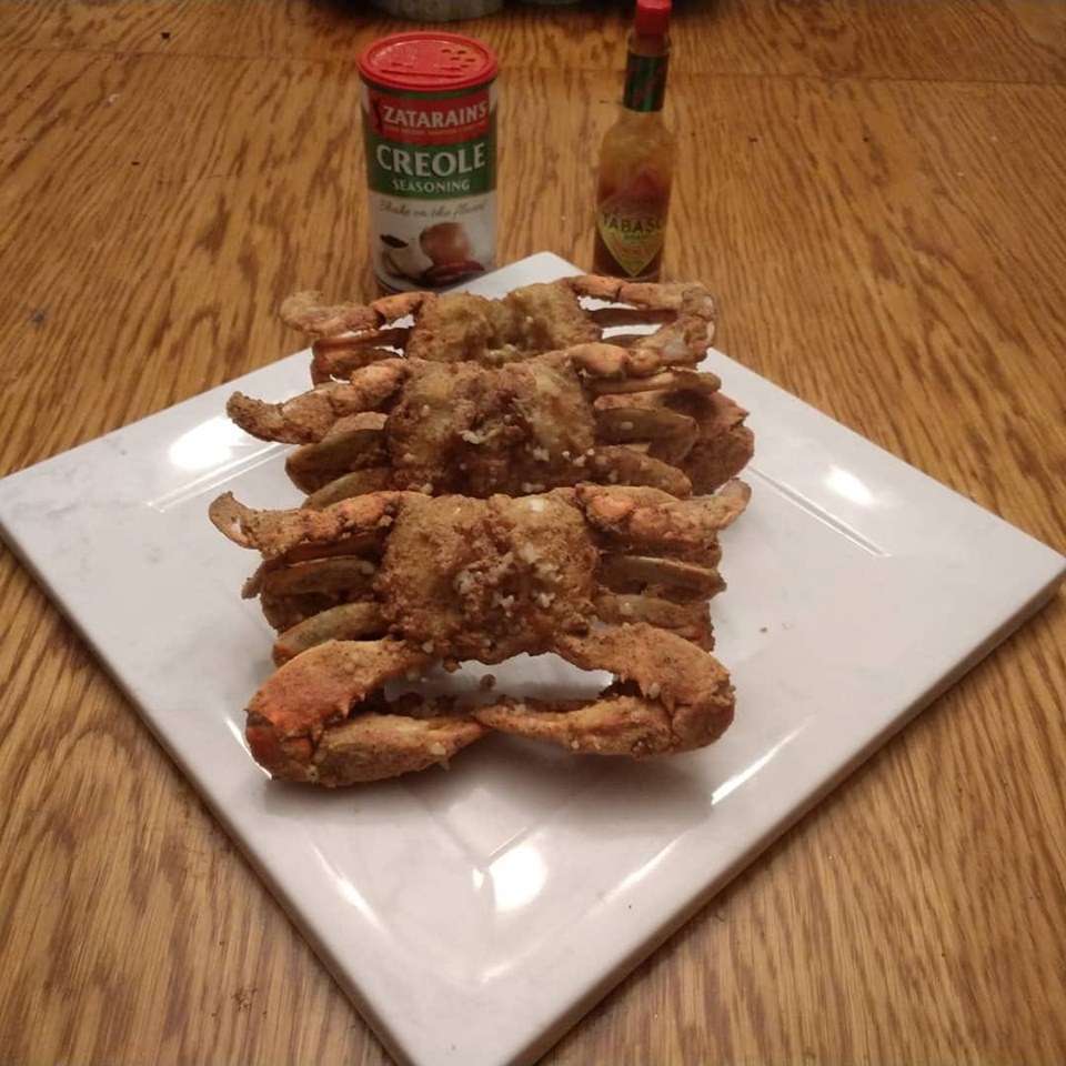 Deep Fried Blue Crab r/FoodPorn