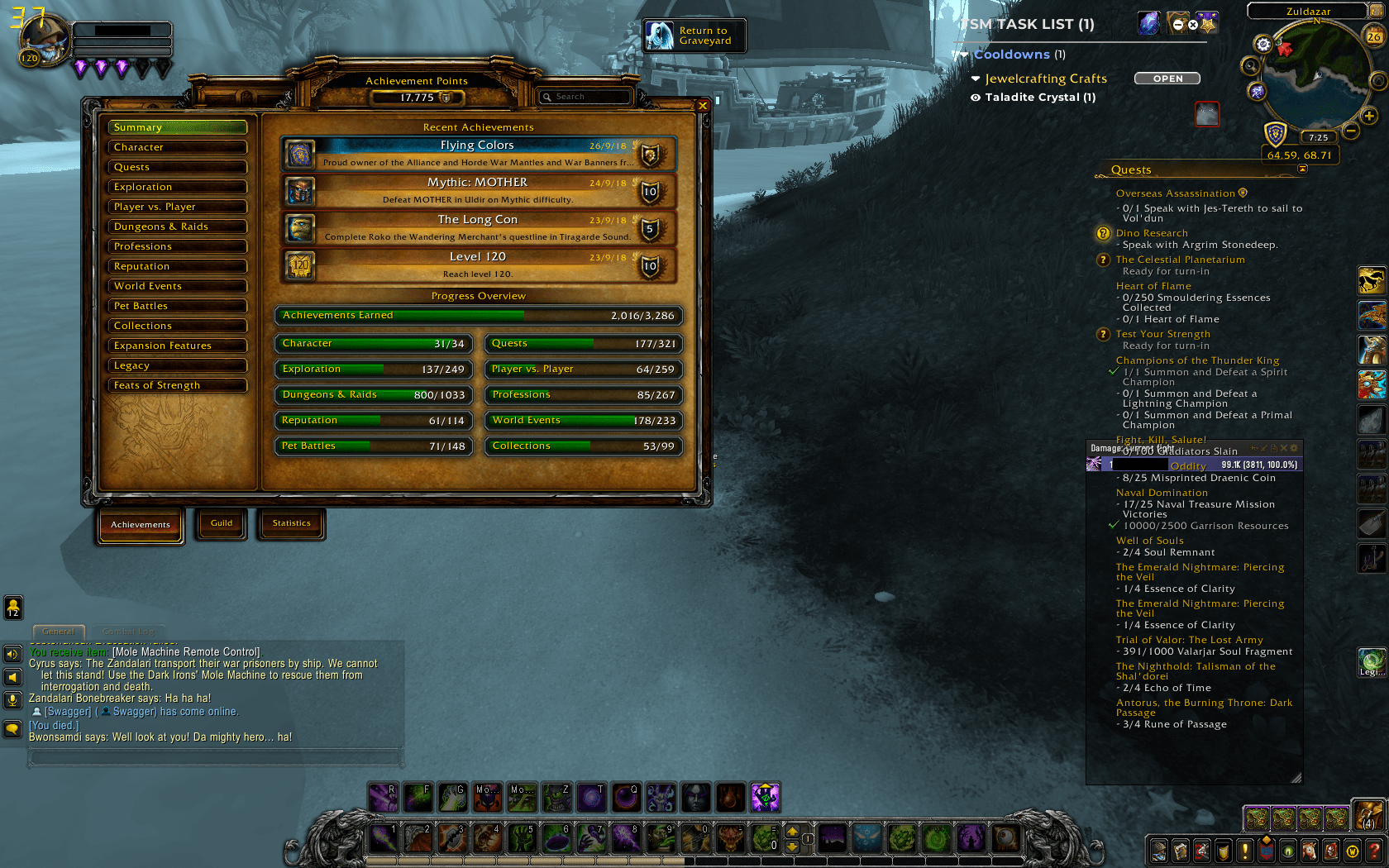 Achievement for Blizzcon rewards currently in game! r/wow