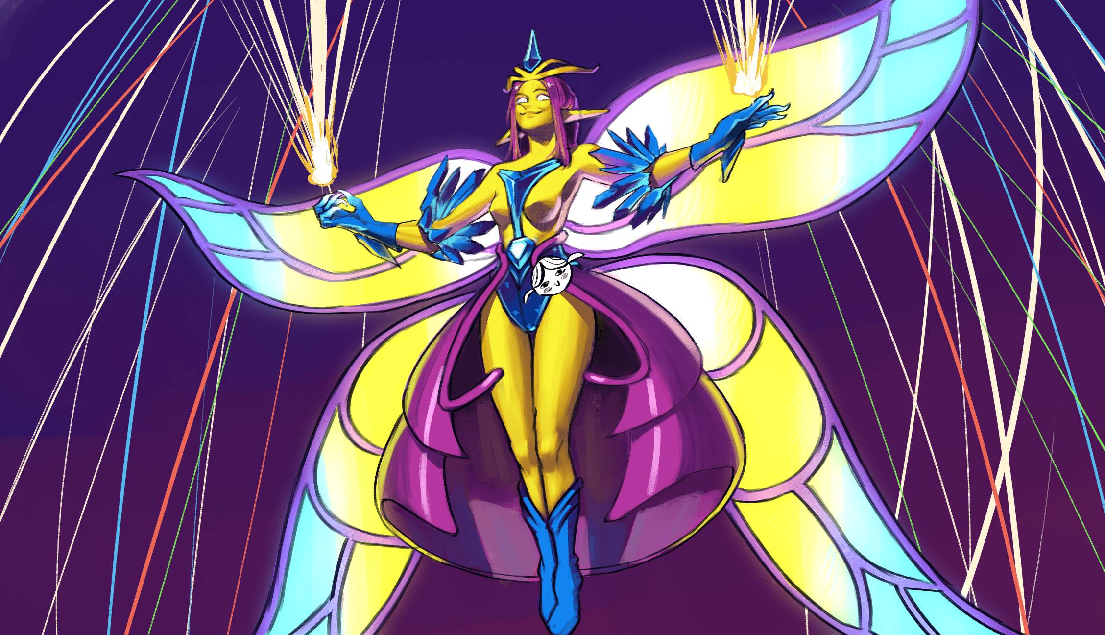 Empress of Light fanart. r/Terraria