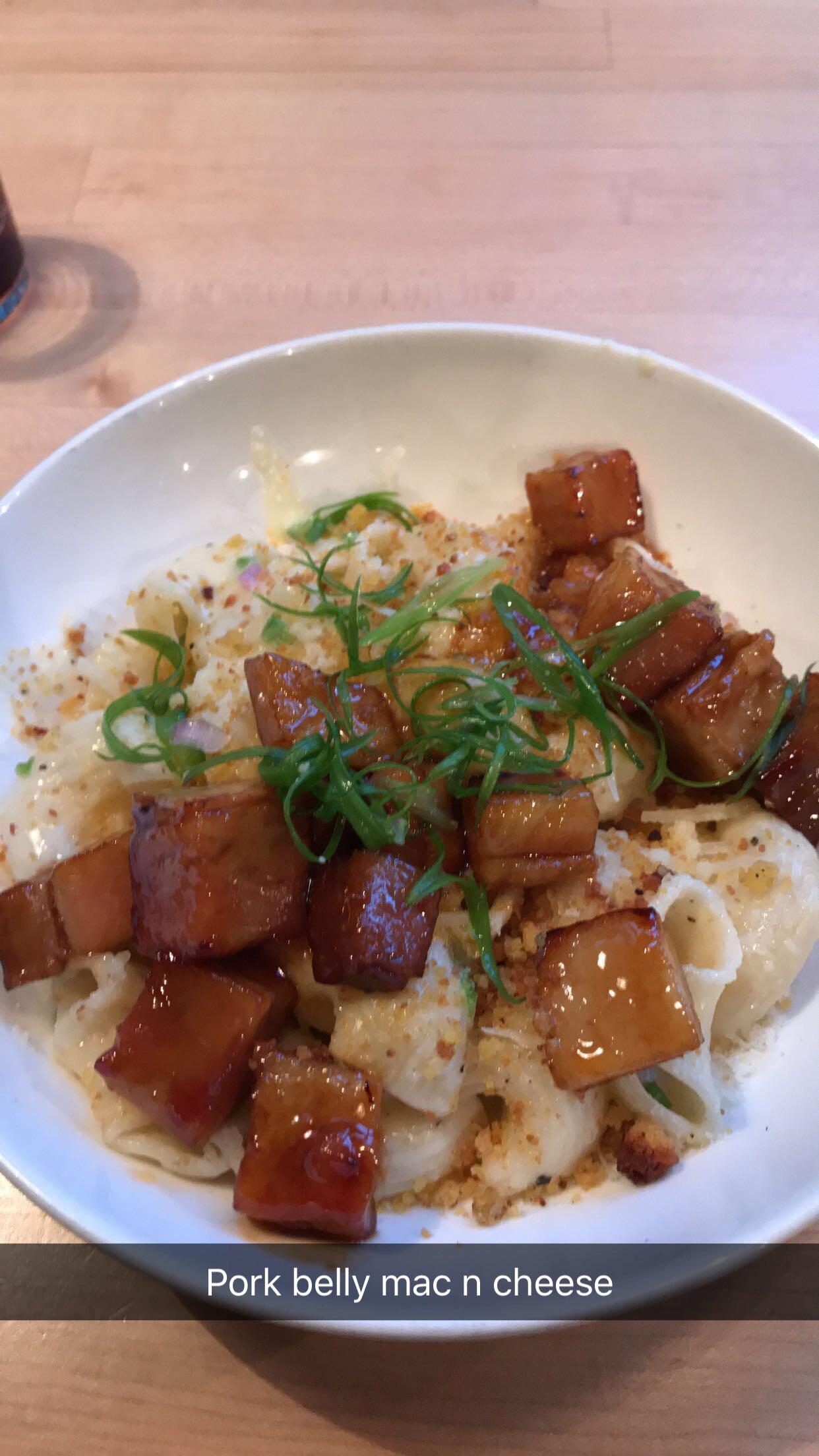 [I ate] Smoked pork belly mac n cheese r/food