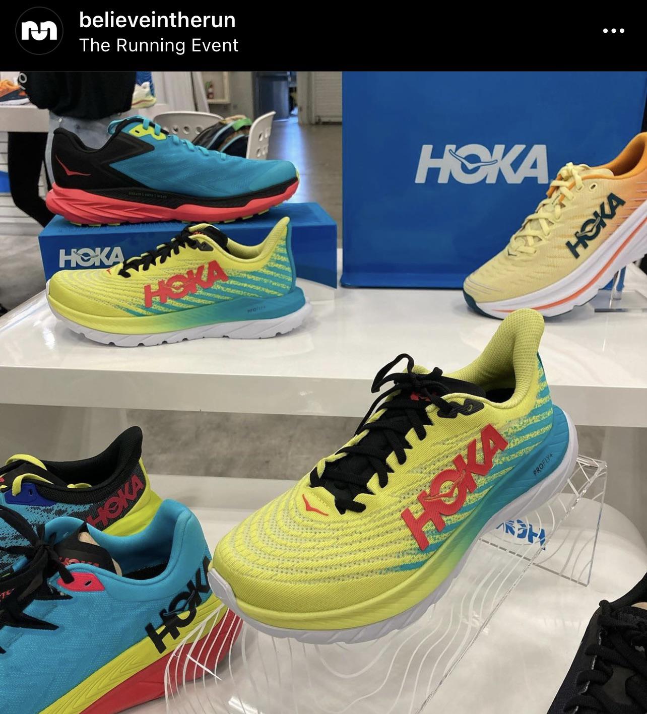 Does anyone know what shoe is this from HOKA? (published by Believe In
