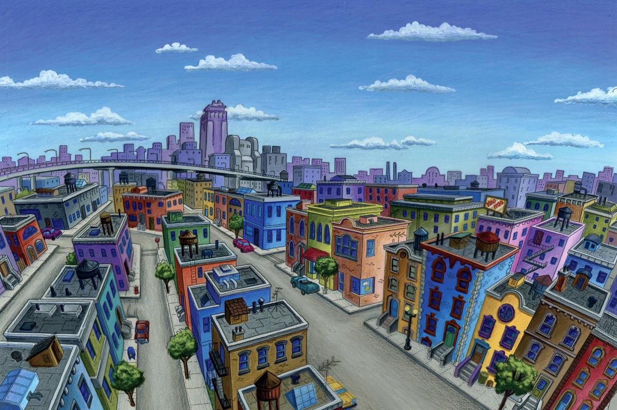 The beautiful serenity of the city of Hillwood in Hey Arnold r/nostalgia