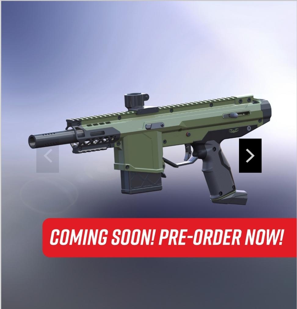 New 189 magfed gun Valken Ripsaw r/paintball