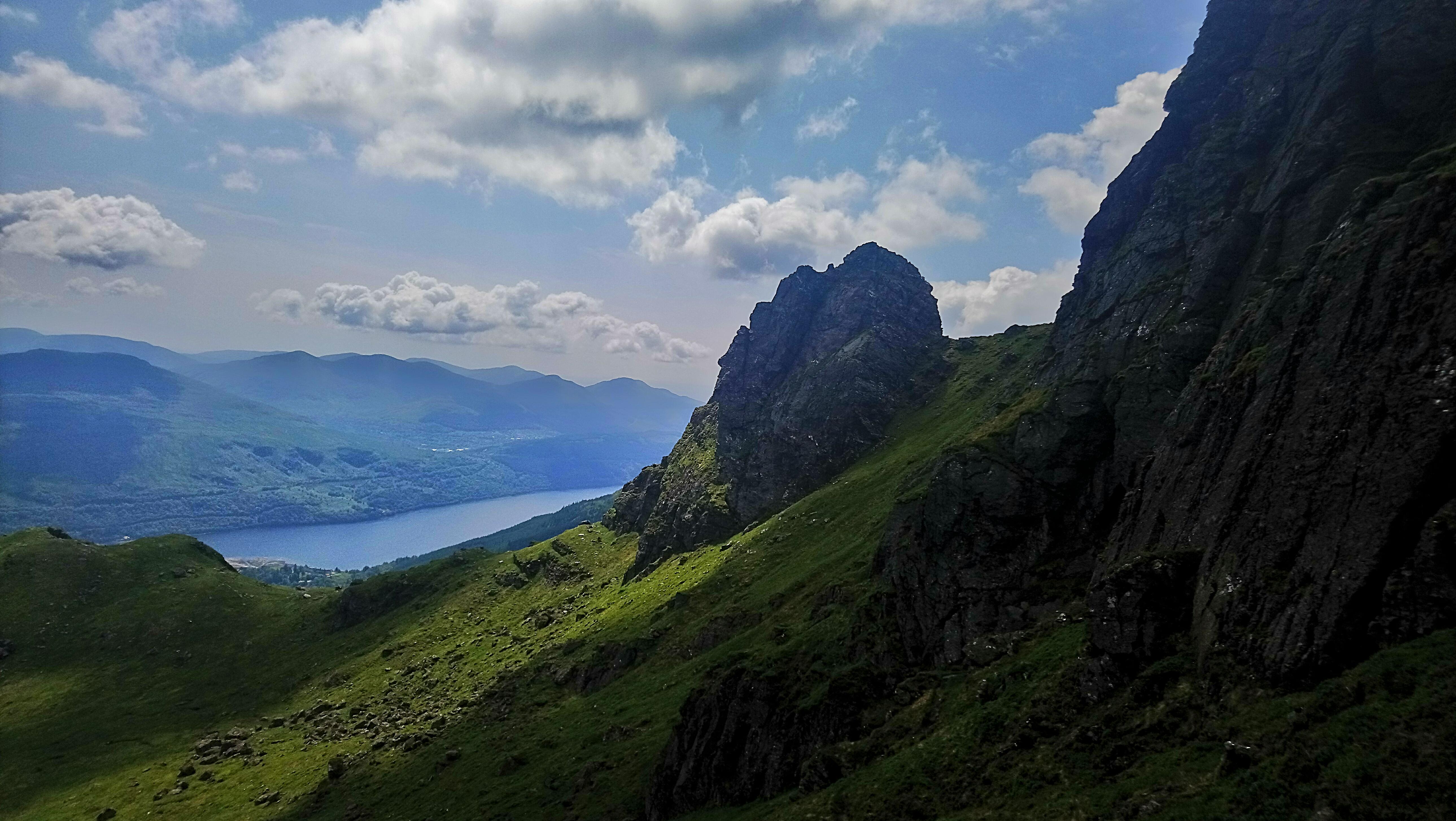 Loch Lomond, Scotland Making my way up 'The Cobbler'. Love exploring