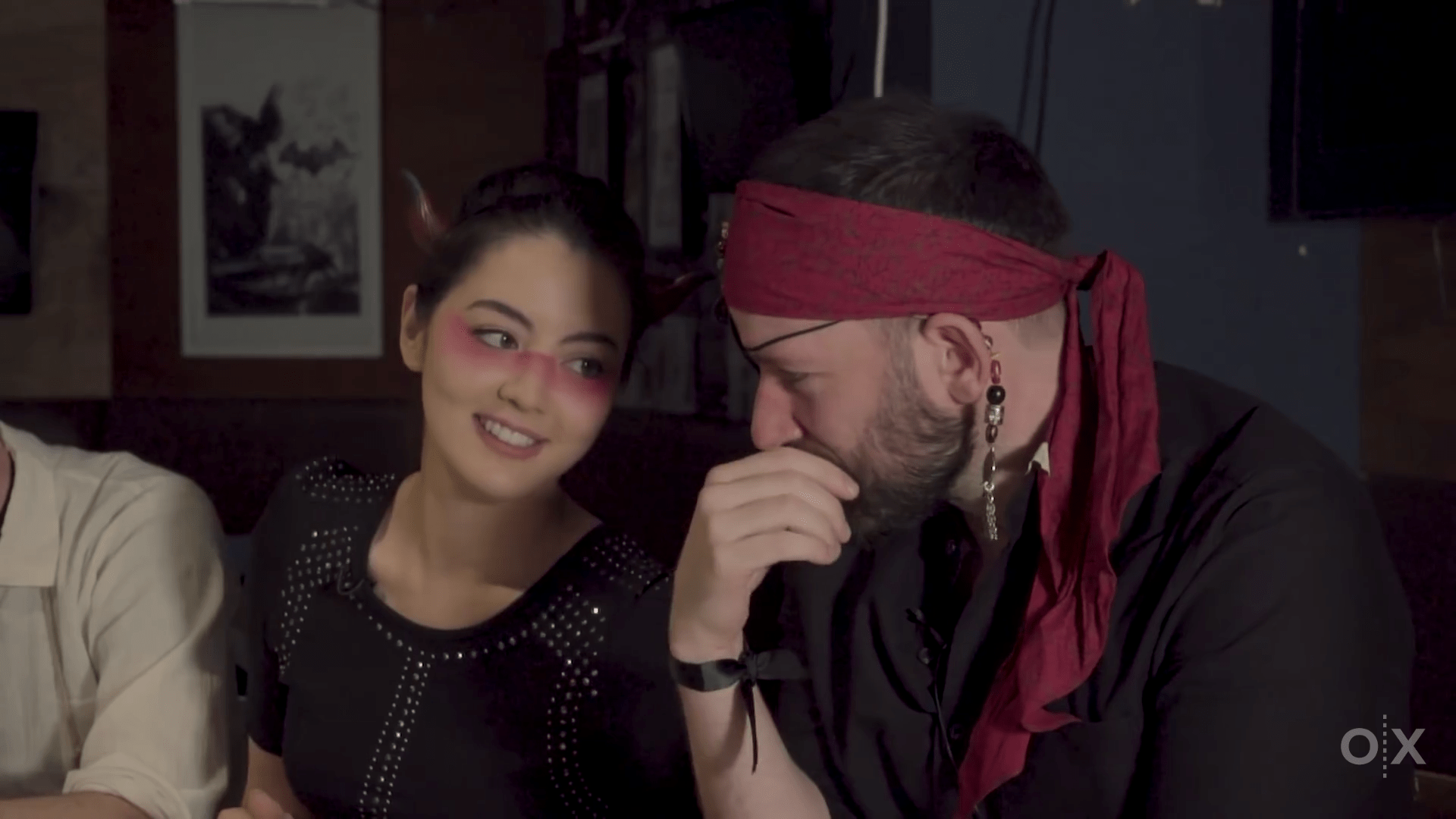 Outsidexbox Jane Douglas (a.k.a Prudence) mirin on Andy Farrant (a.k.a