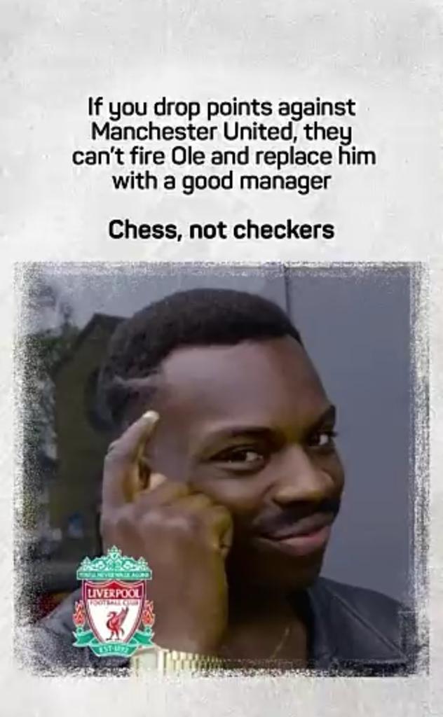 Chess, not checkers 😆 LiverpoolFC