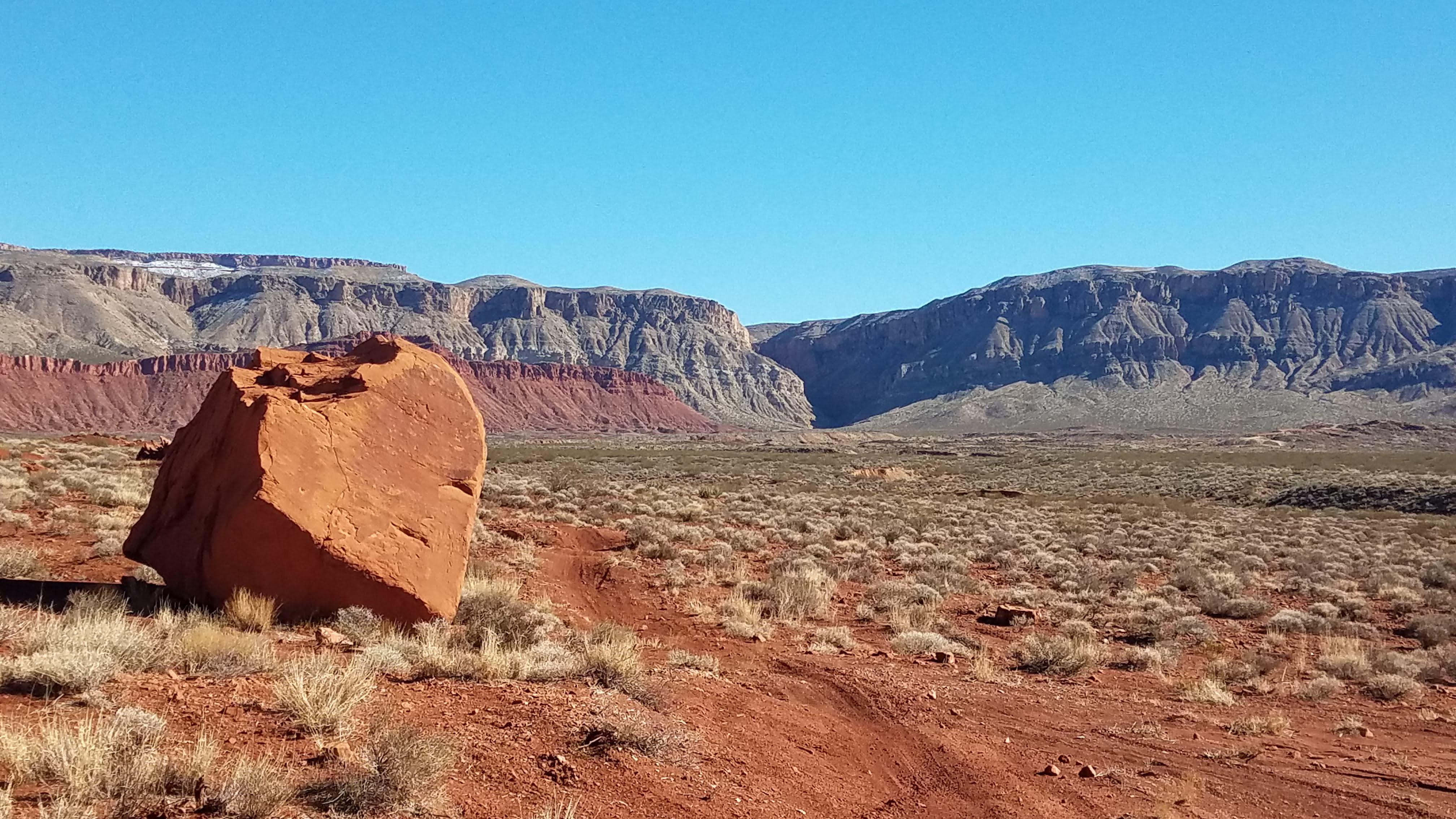 Along the Hurricane fault, Warner Valley Utah r/geology