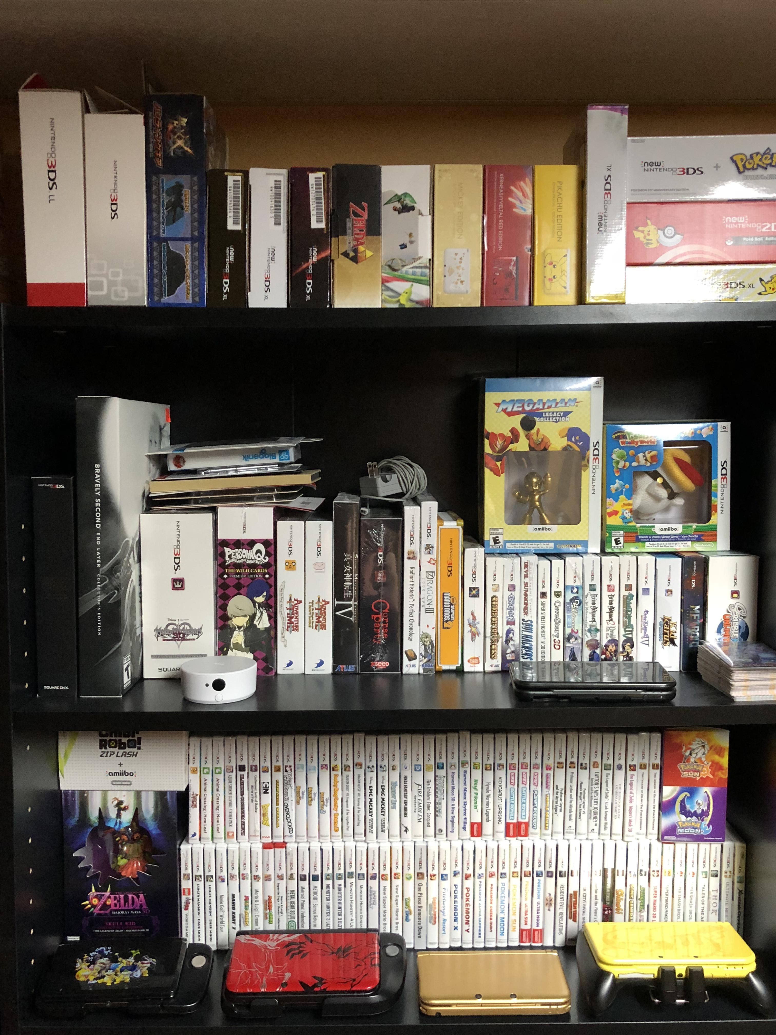 3Ds Collection. Top 3 consoles of all time? r/gamecollecting