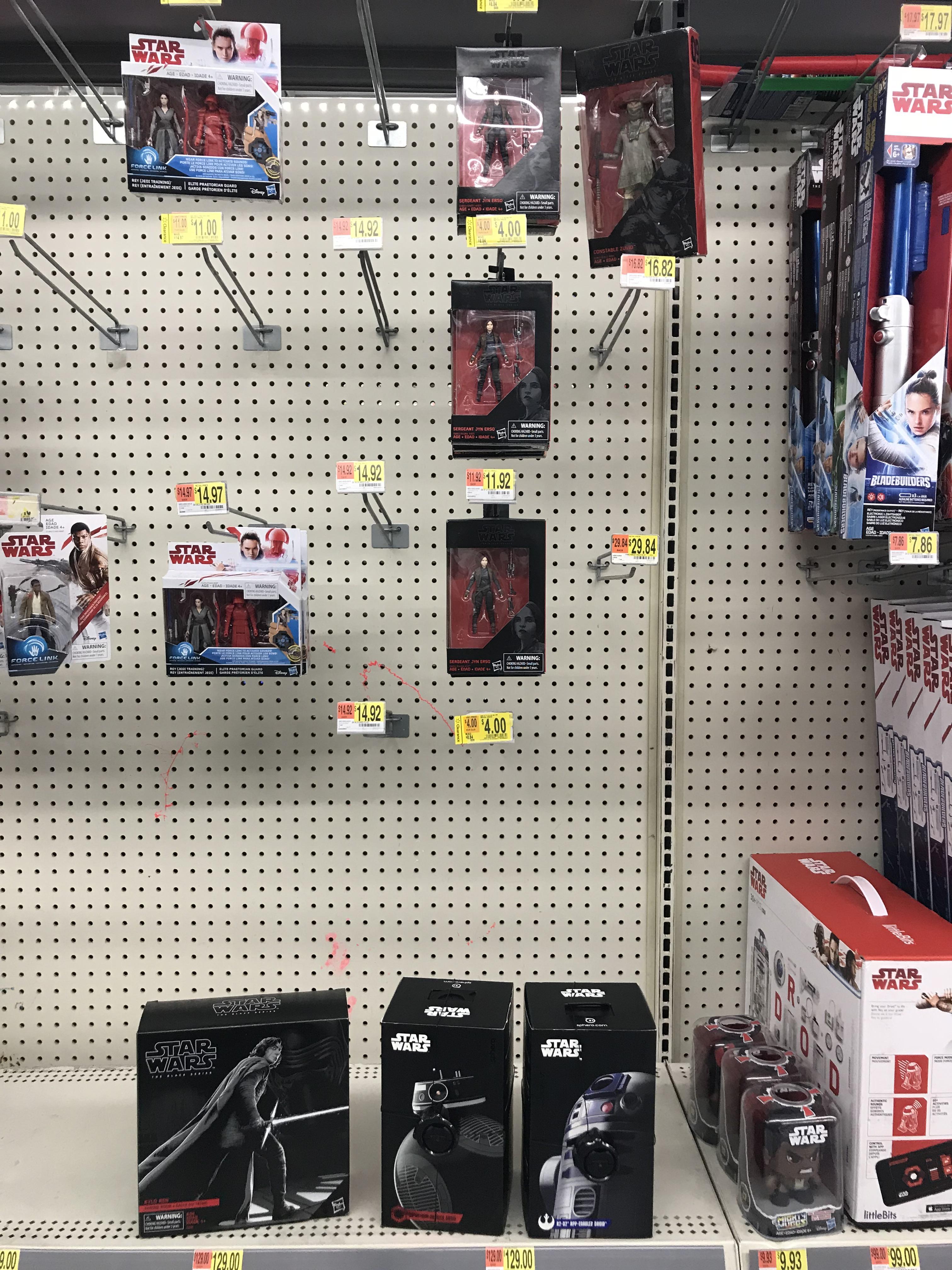 Since we’re comparing Walmarts (Gardena, Ca)... r/starwarscollecting