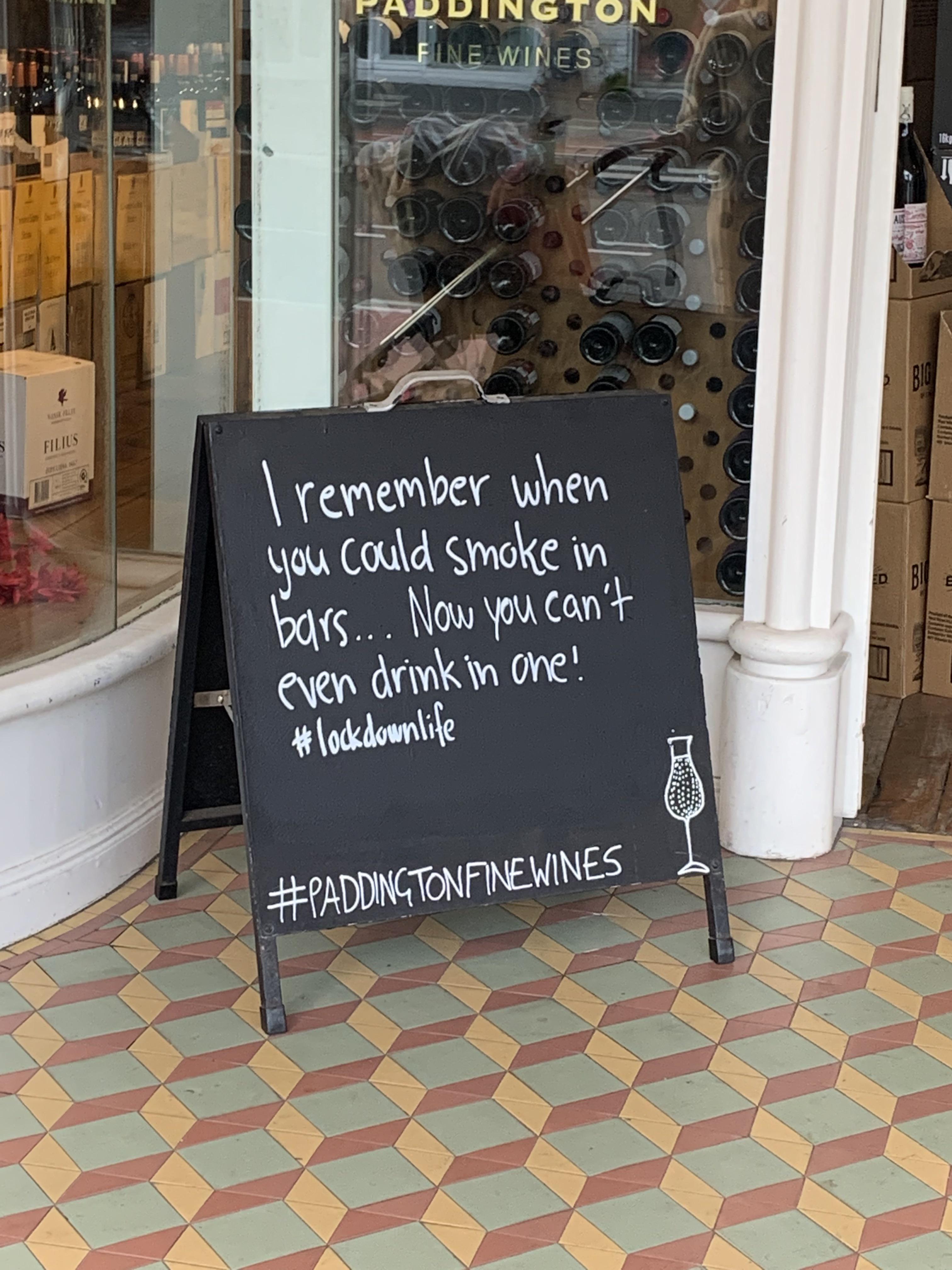 Bottle Shop sign in Paddington r/sydney