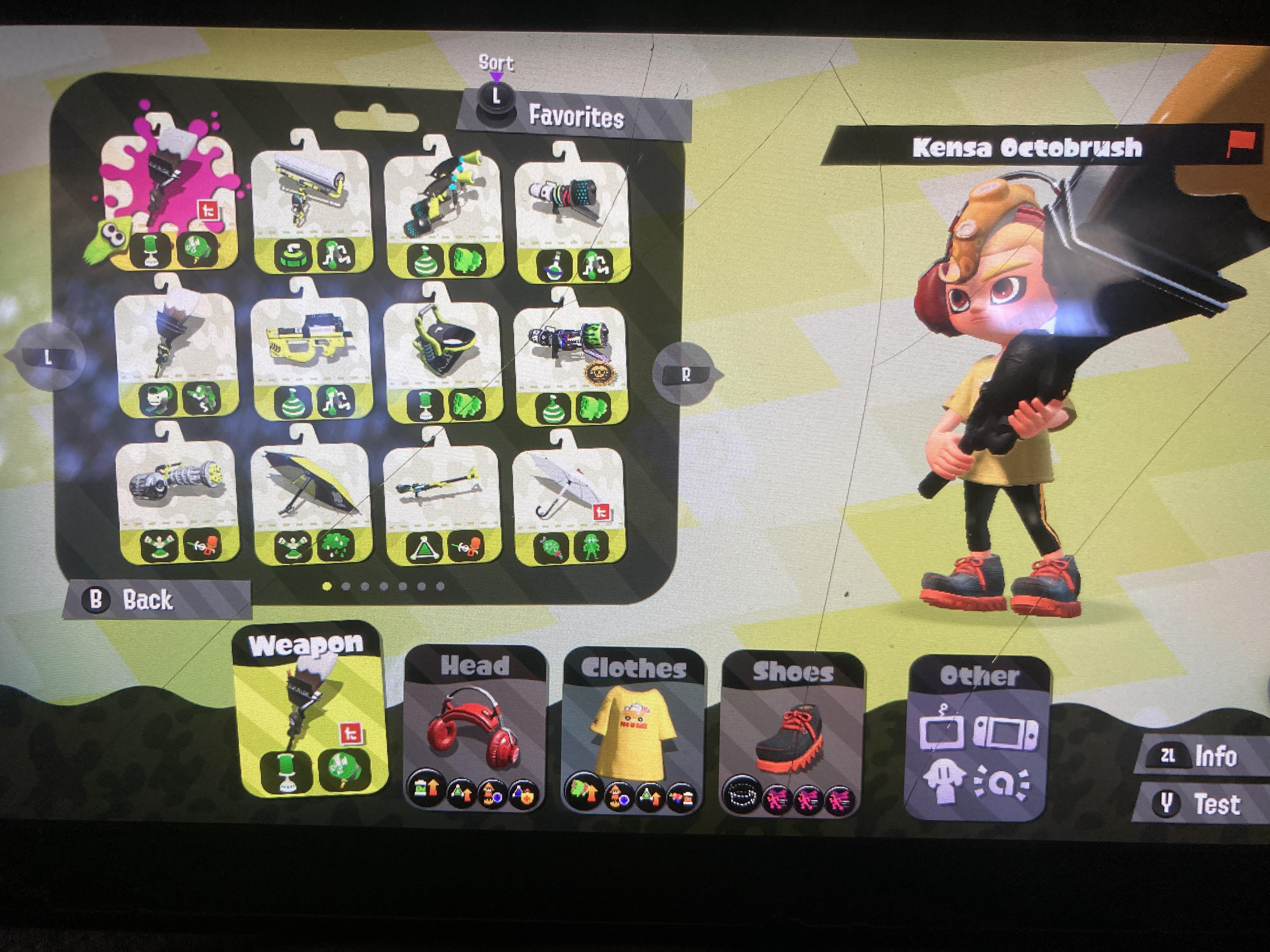I got all the weapons from Octo Valley! (Well I think it’s an