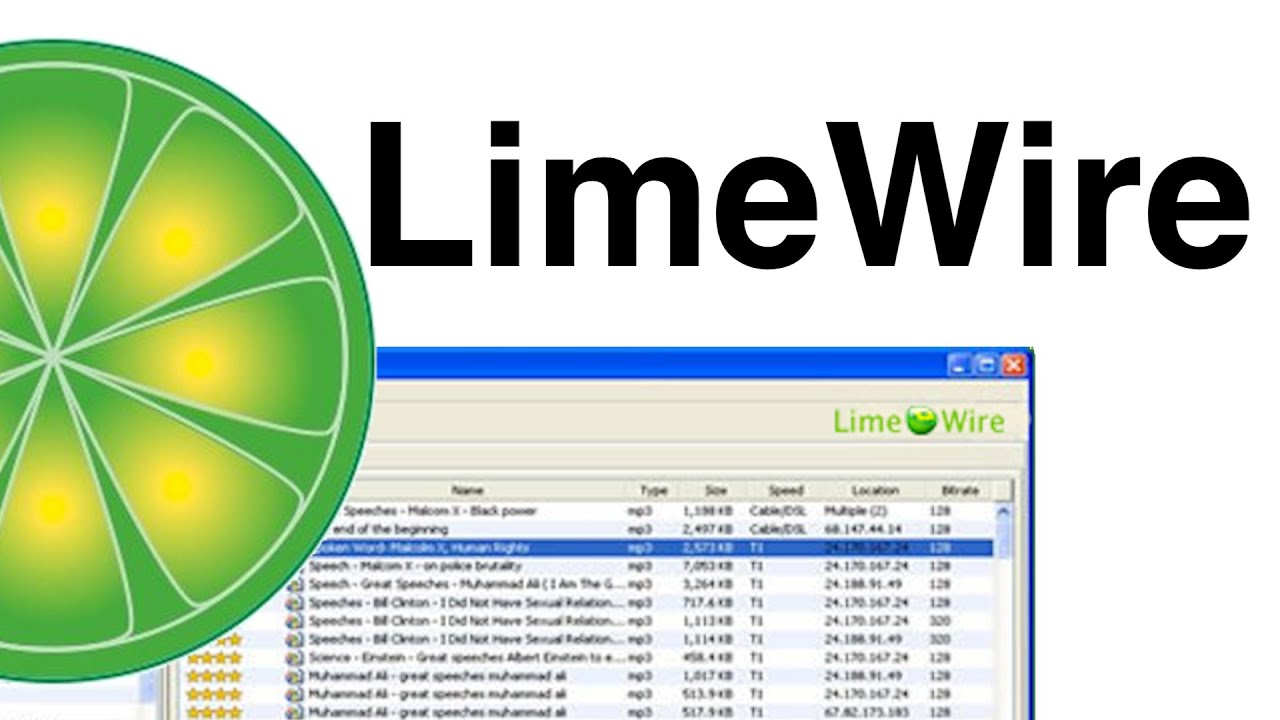 LimeWire (2000) nostalgia