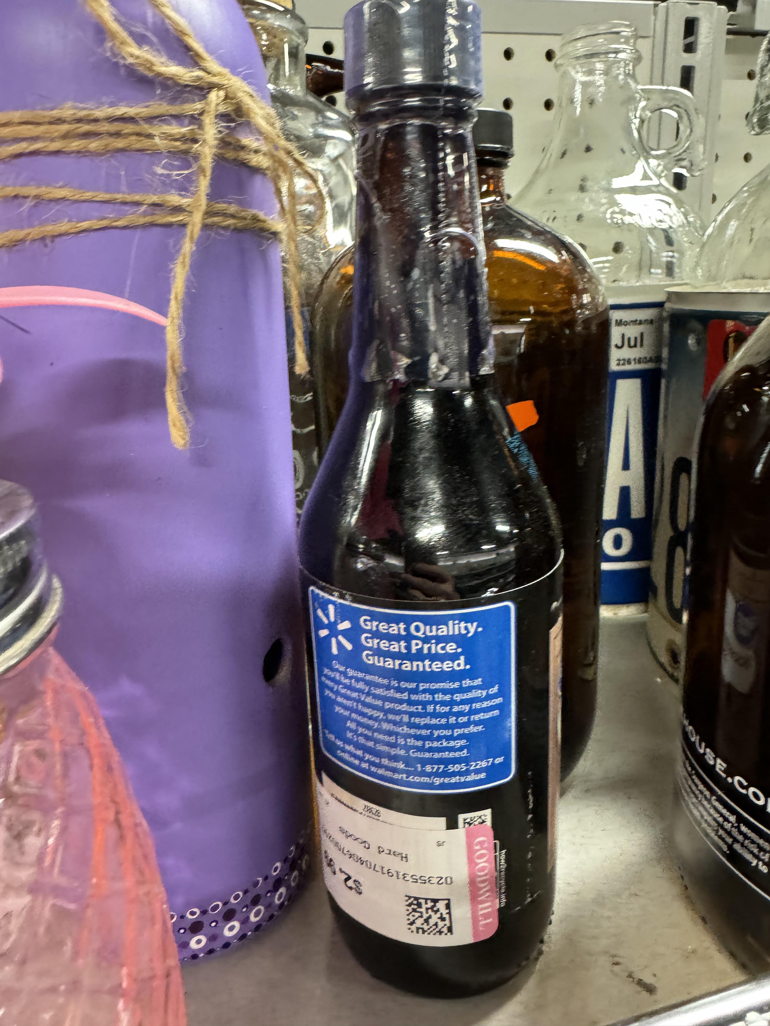 GW C&R Full bottle of expired knock off Worcestershire sauce that cost