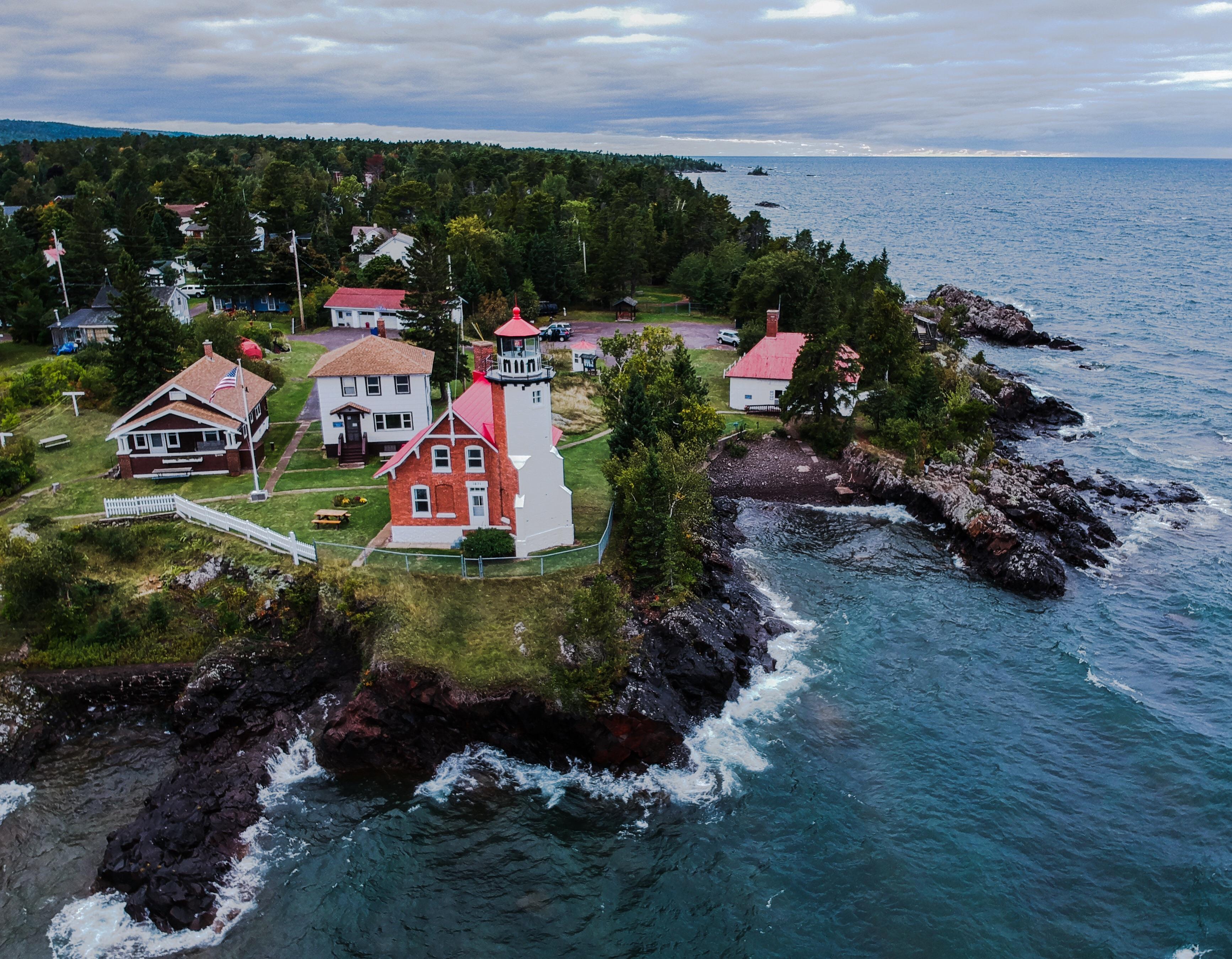 The Eagle Harbor Light Eagle Harbor, Michigan r/Michigan