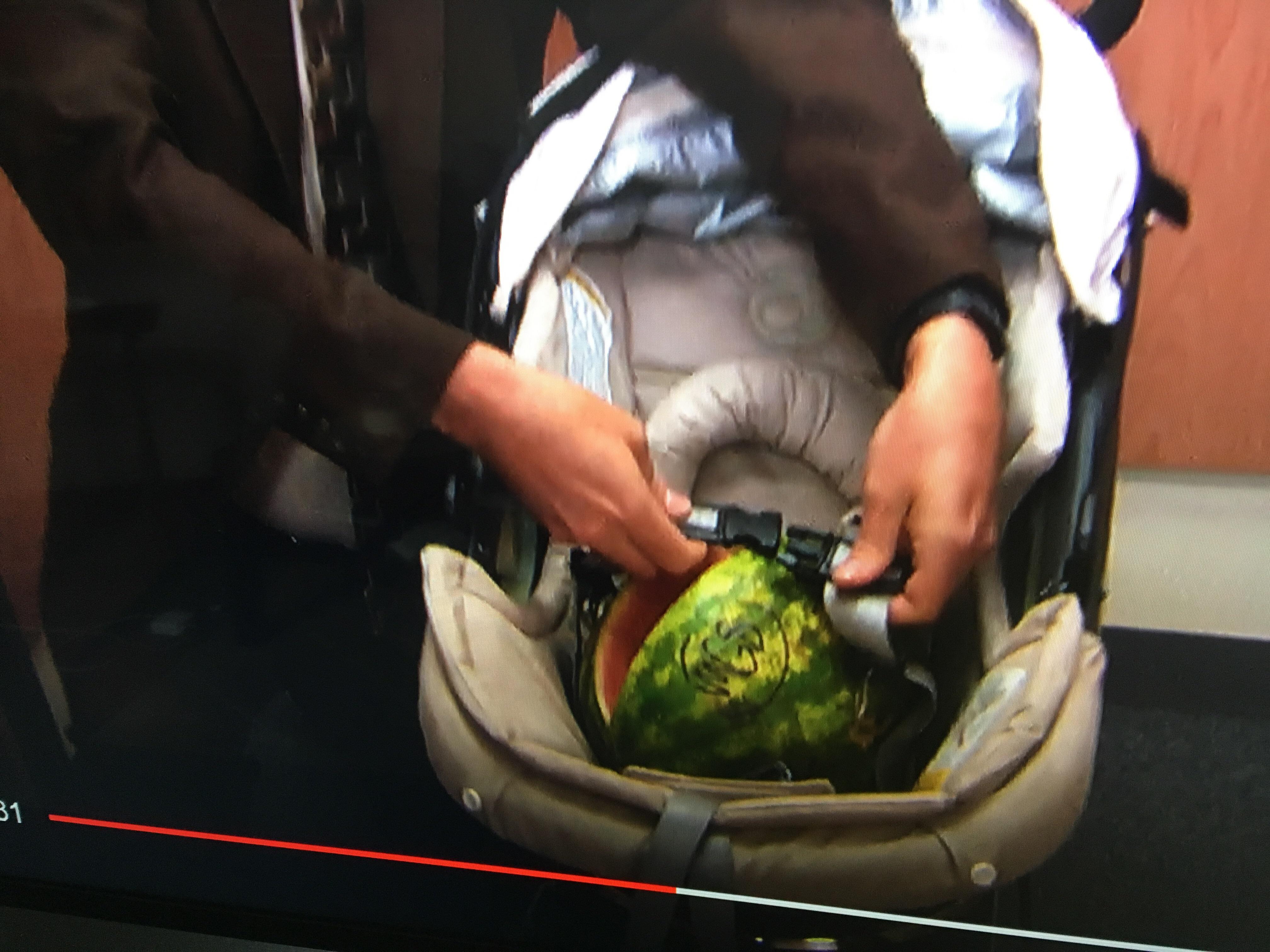 In the Baby Shower episode of The Office, Dwight tells Michael to mark