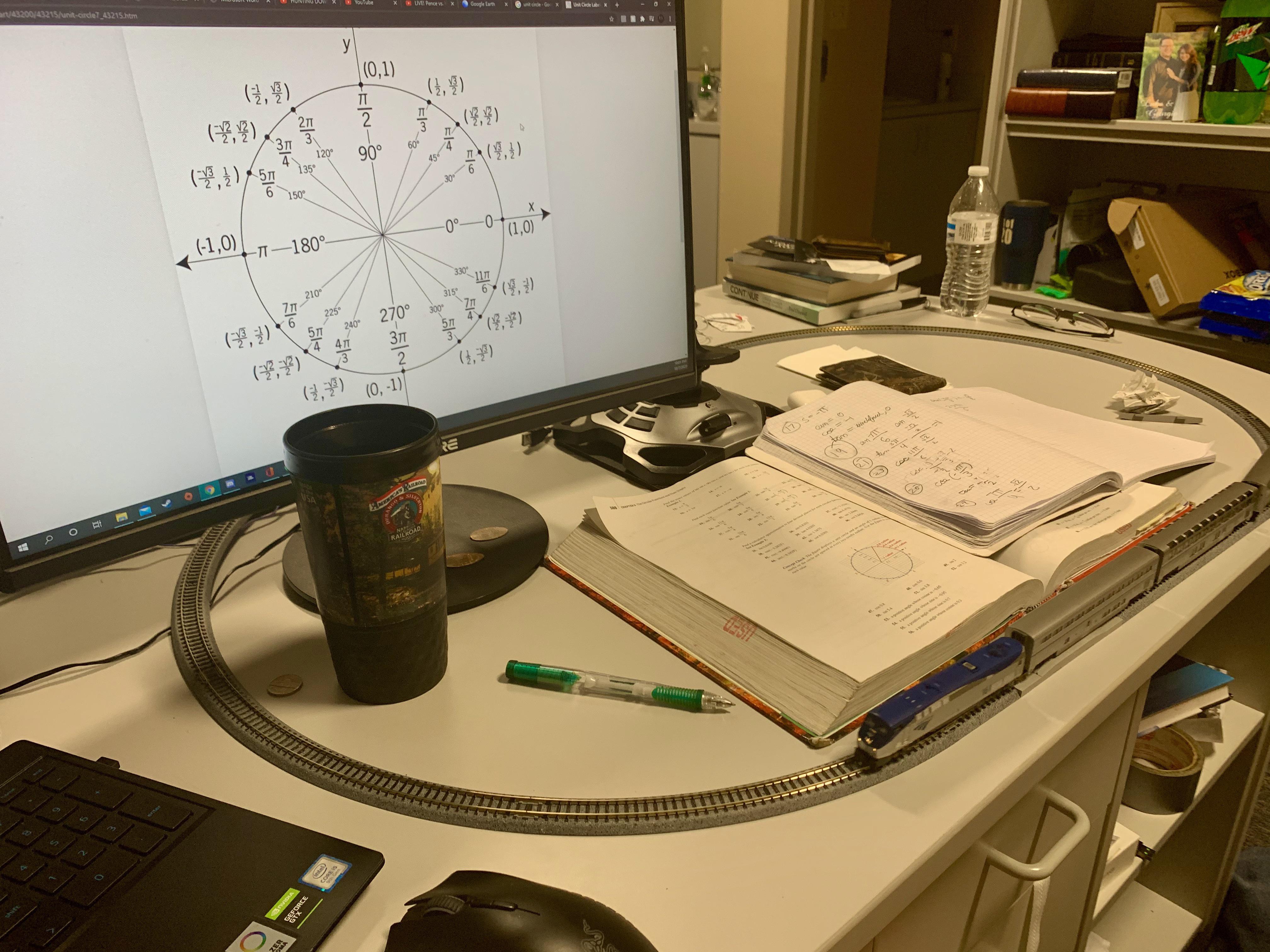Model trains and trigonometry r/modeltrains
