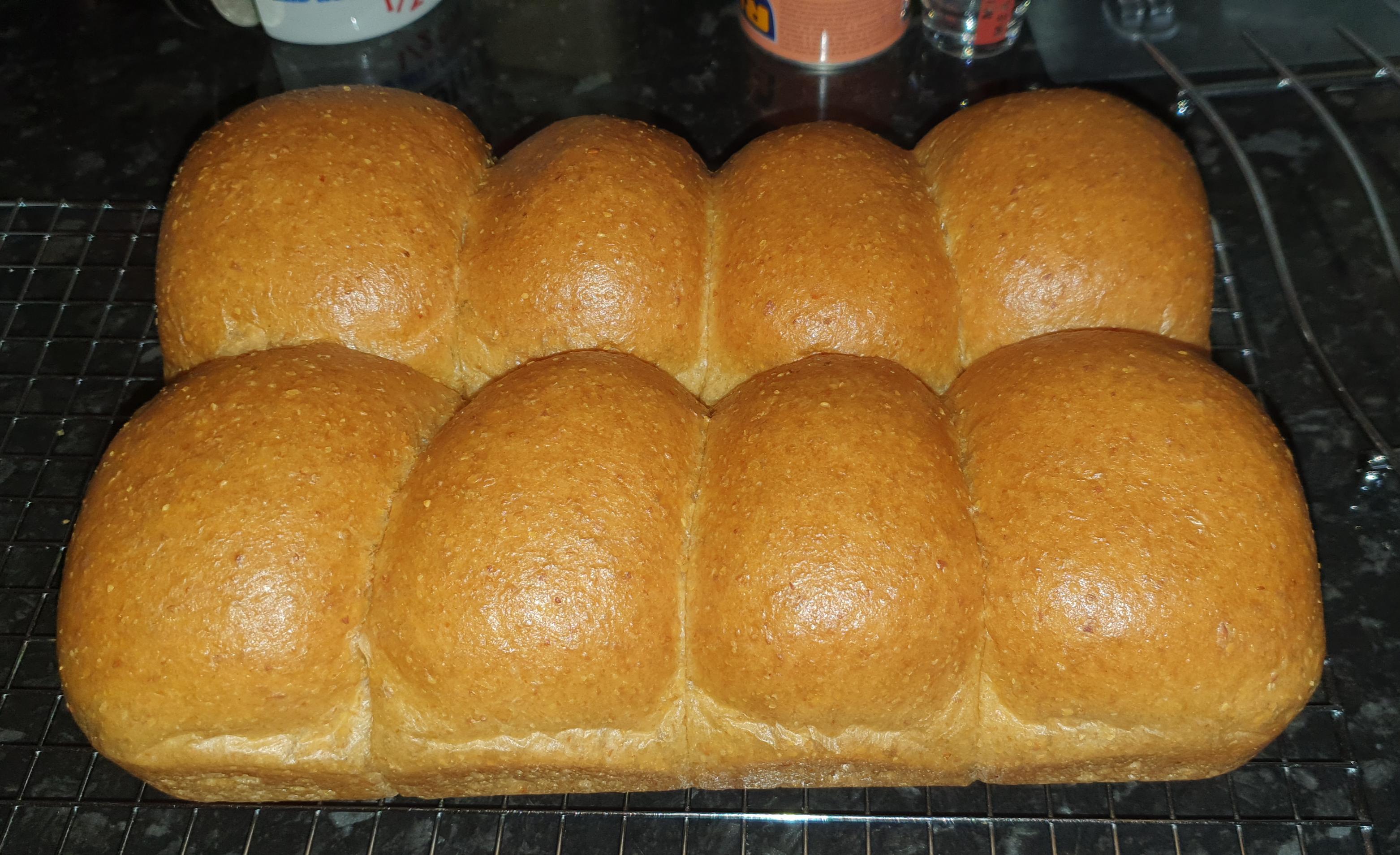 Keto King bread rolls I made today. to add the sweetener but it