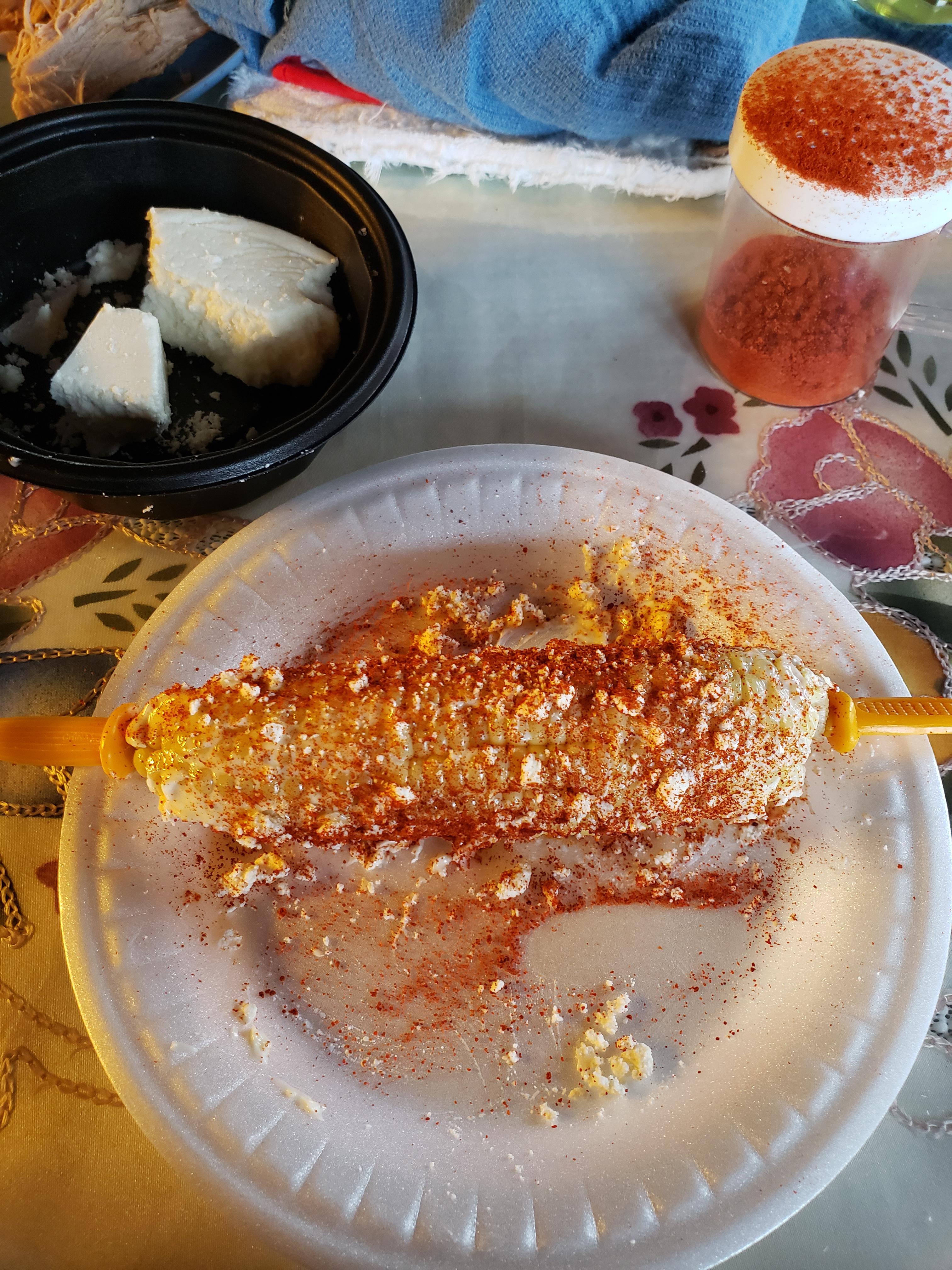 Aprender acerca 120+ imagen elote con queso y chile Abzlocal.mx