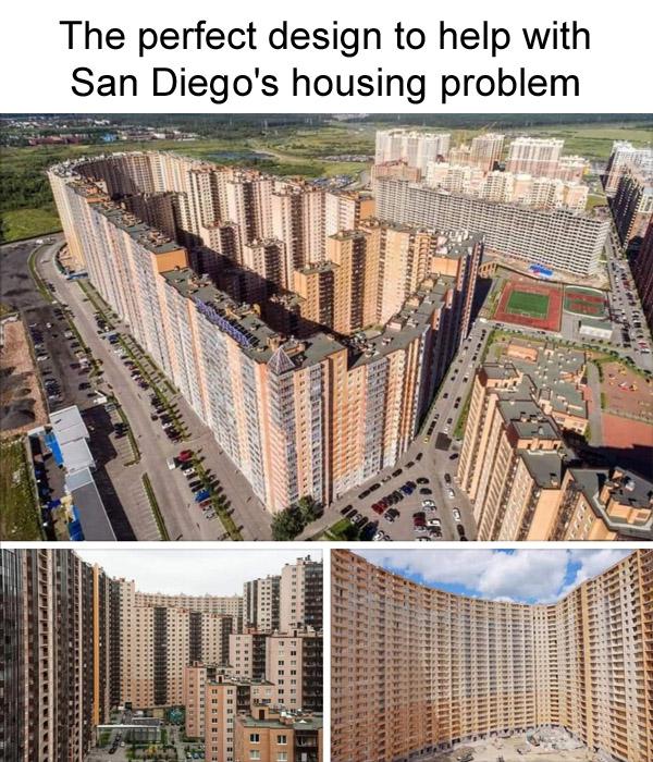 San Diego Housing solution r/sandiegomemes