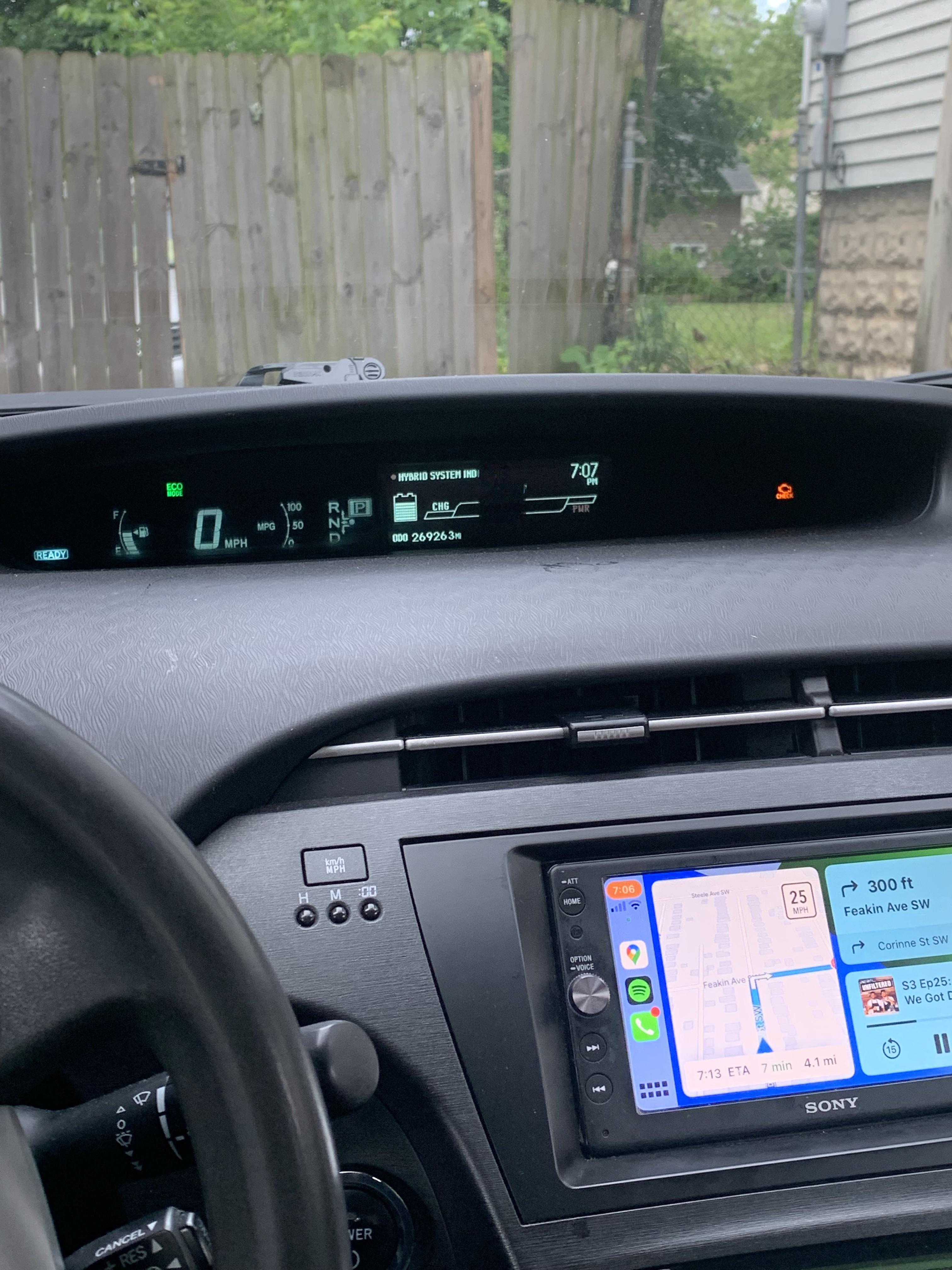 Finally got a check engine light at 269k. Thinking it could be from my