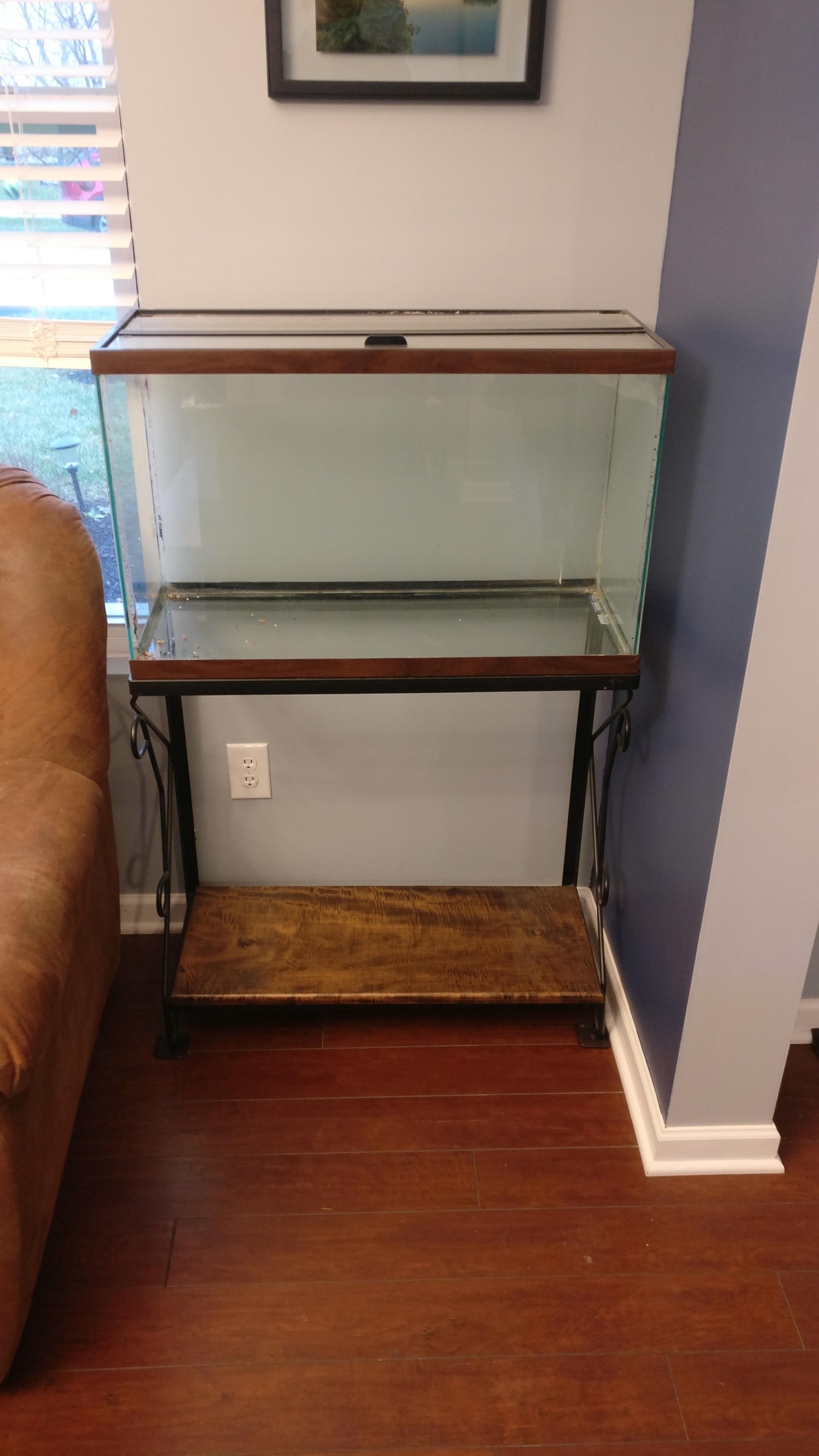 [FS] Indianapolis, IN 50 29 gallon fish tank and stand r/AquaSwap