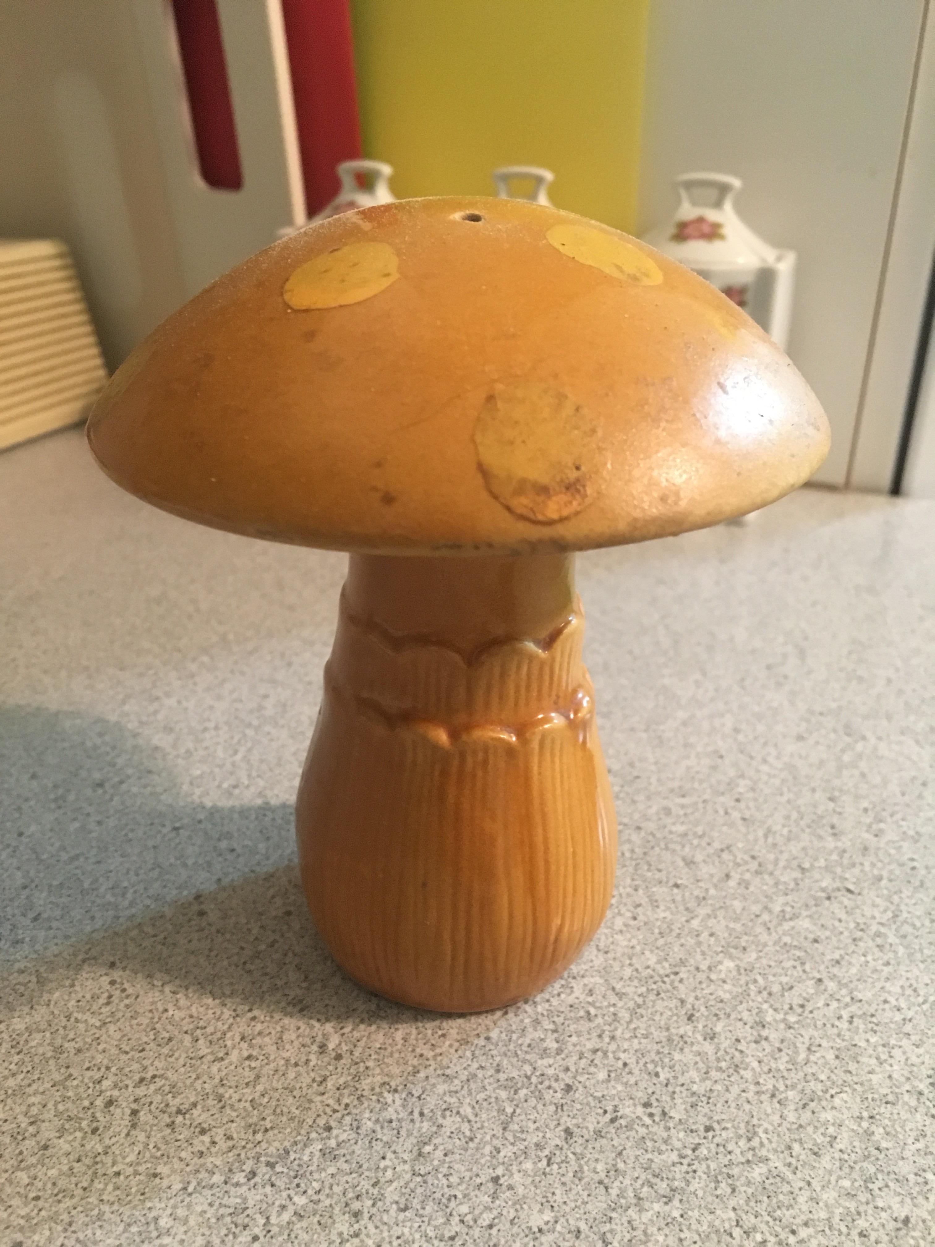 My husband's grandma broke the salt shaker that goes with this. She's