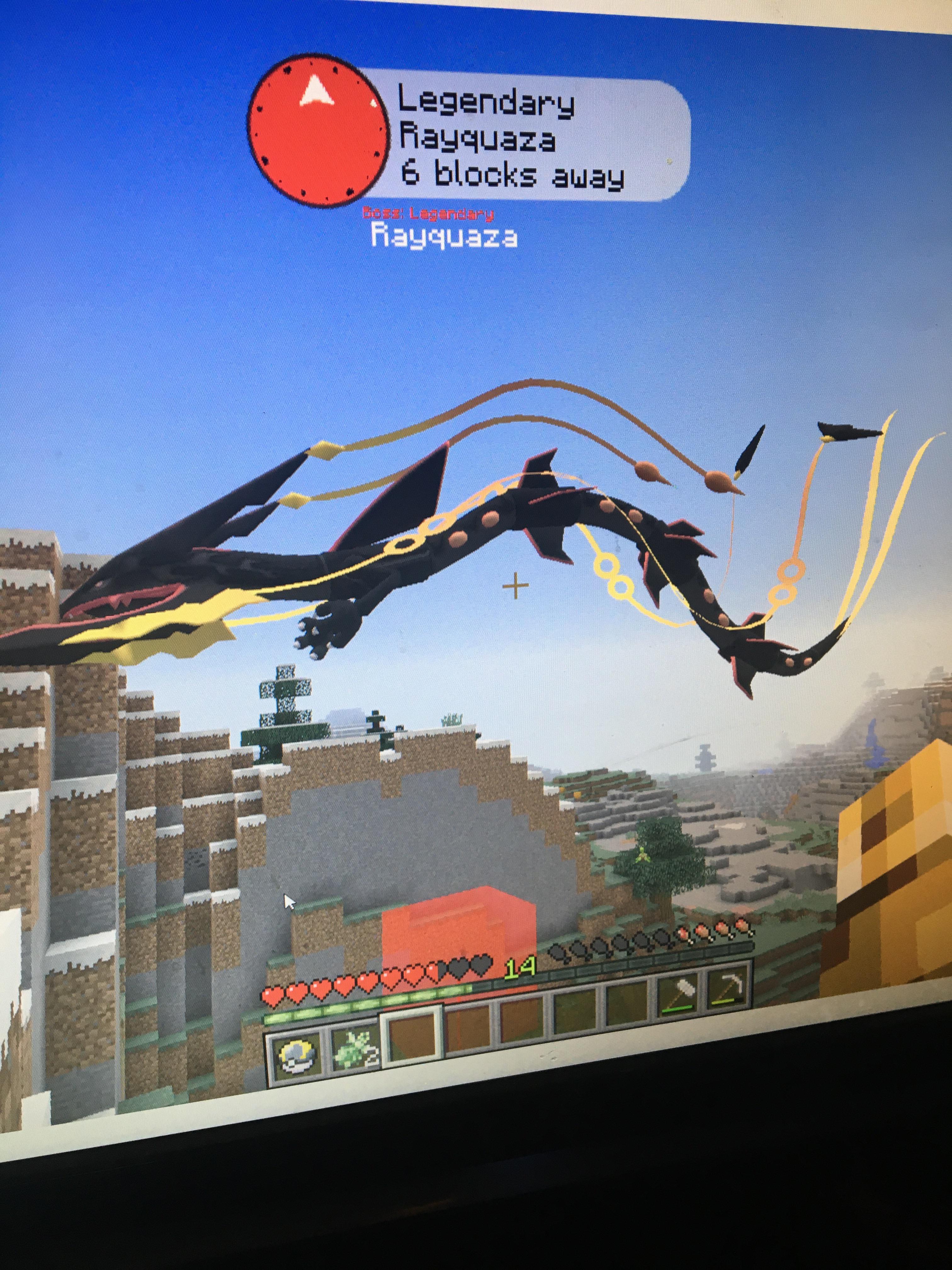 Shiny mega Rayquaza r/PixelmonMod