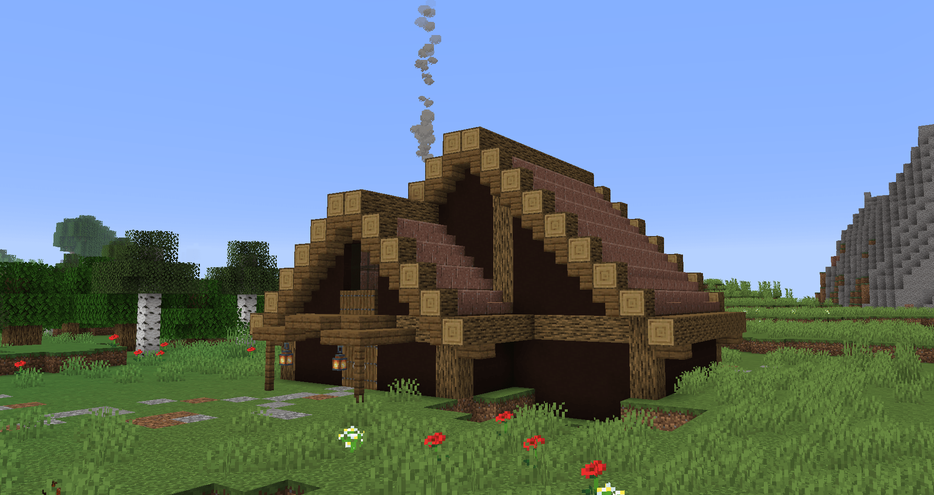 A house I built on the snapshot. Who knew granite worked well for