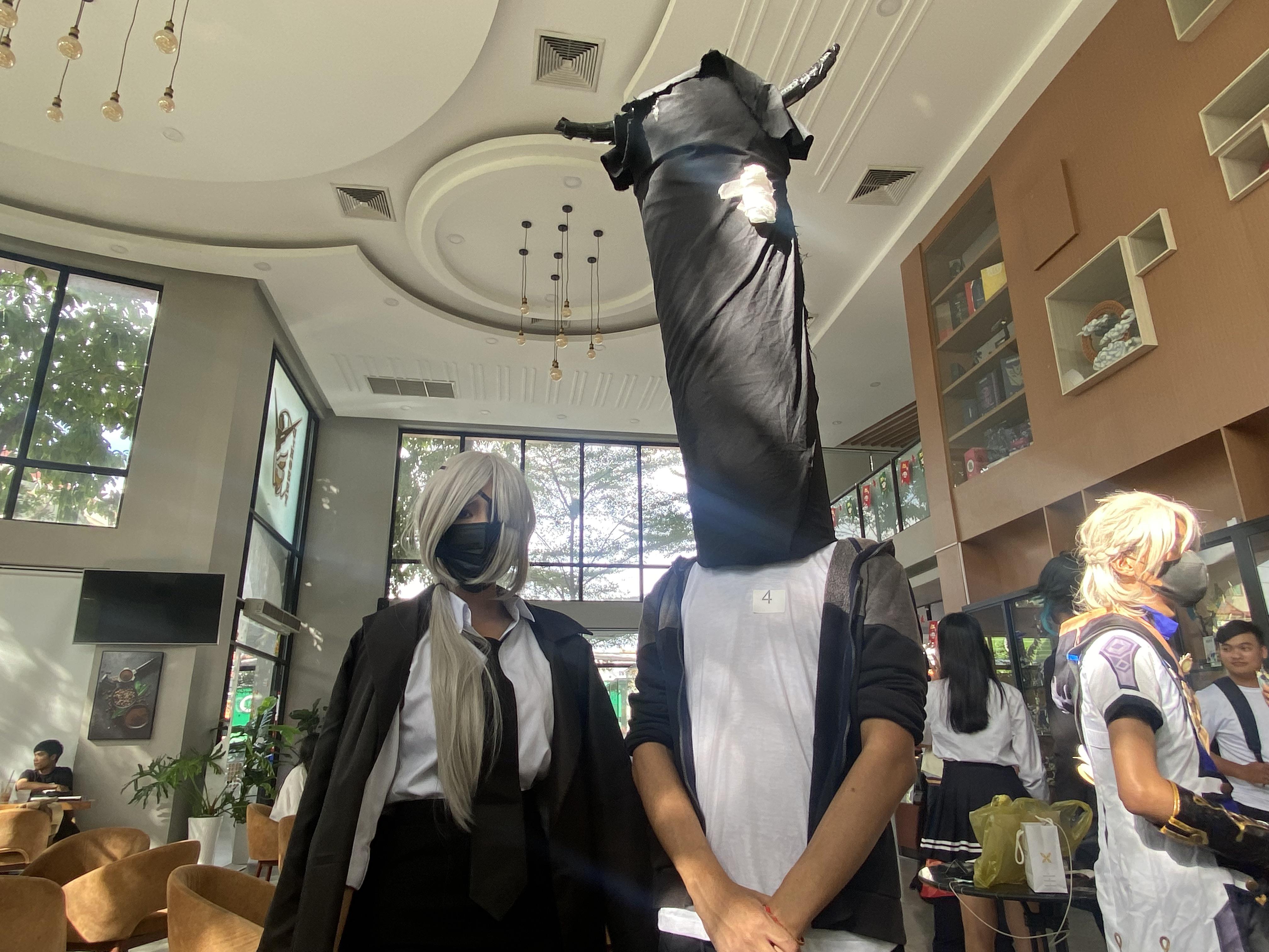 I did it guy, I manage to make and wear an oyasumi pun pun cosplay. r