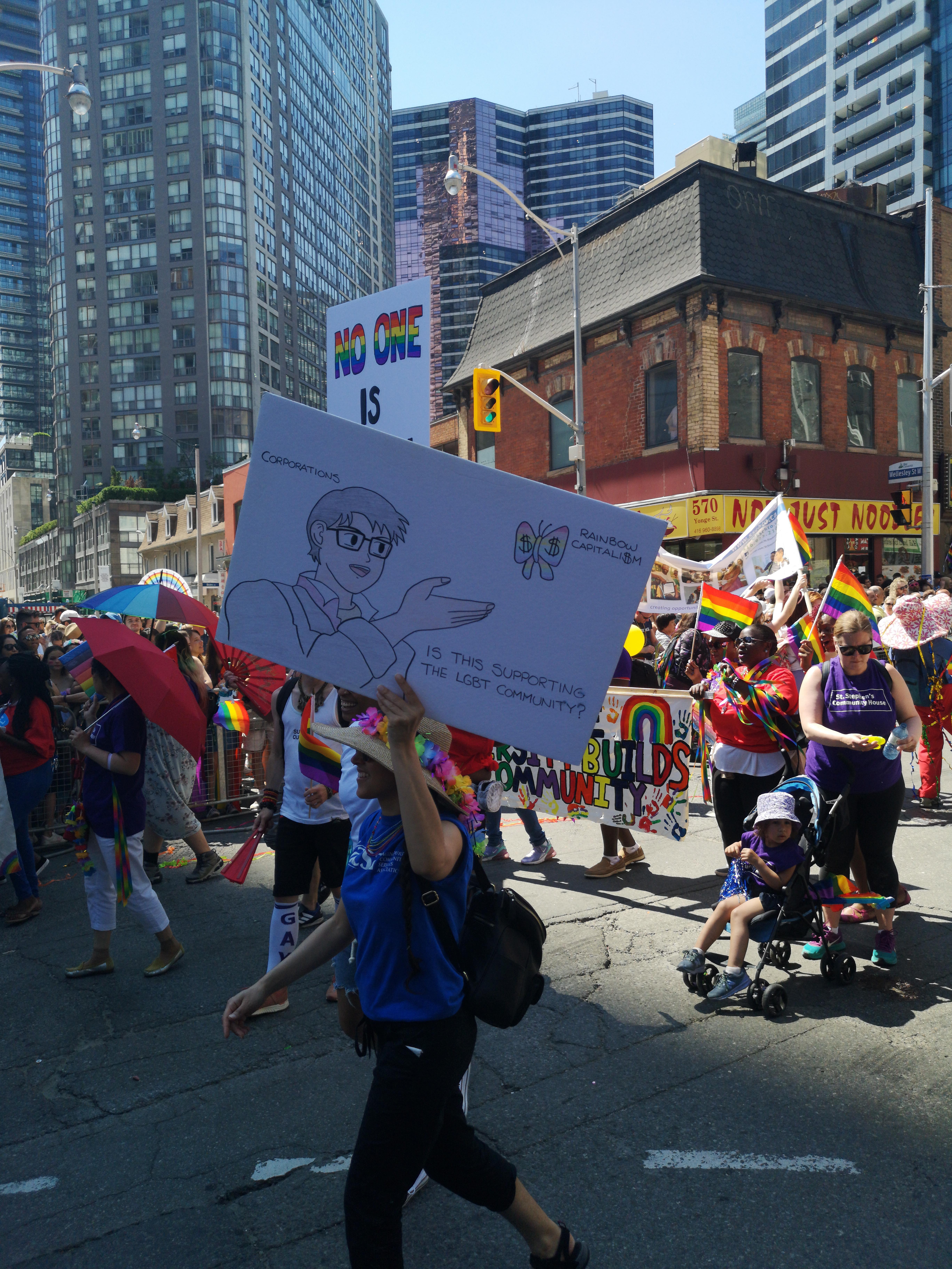 Spotted at Toronto pride earlier r/lgbt