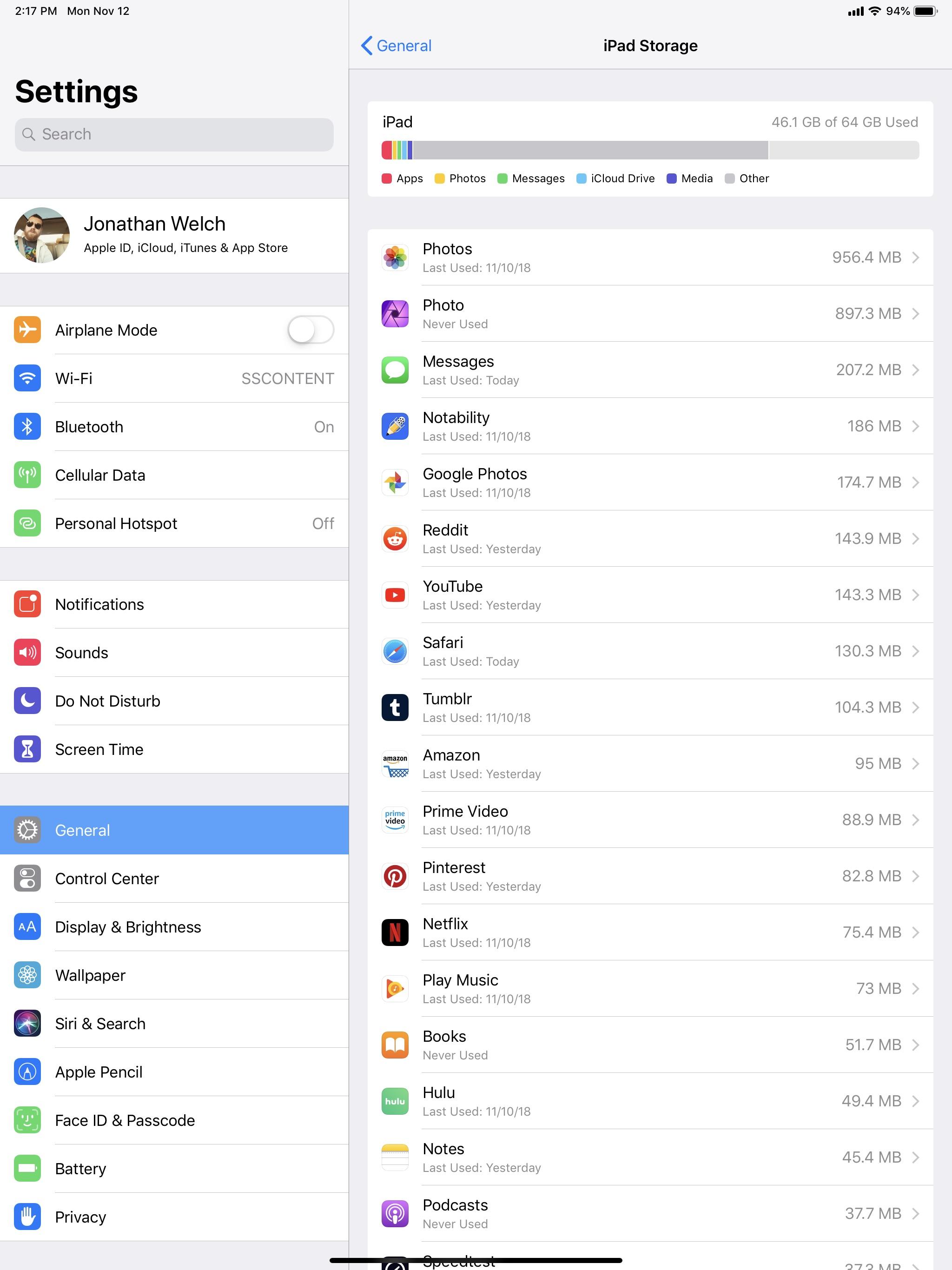 So much ‘other’ storage. Apple says it’s completely normal. What are