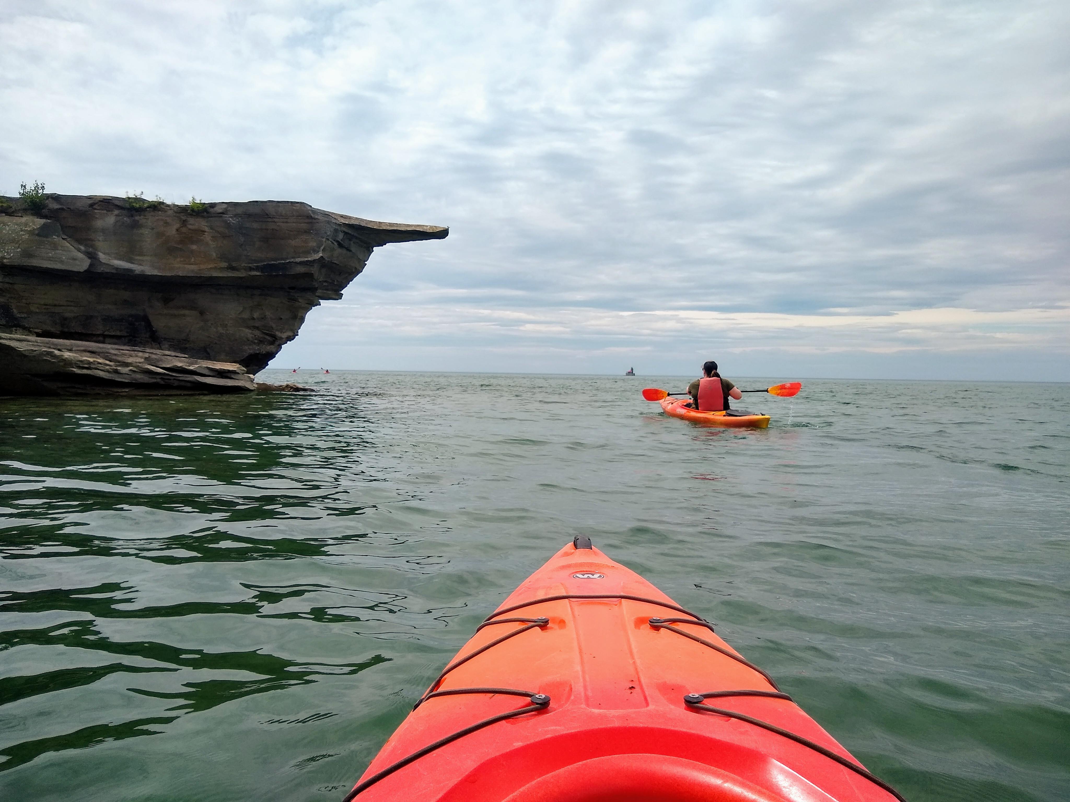 Beautiful Day on Lake Huron (Pointe Aux Barques, MI) r/Kayaking