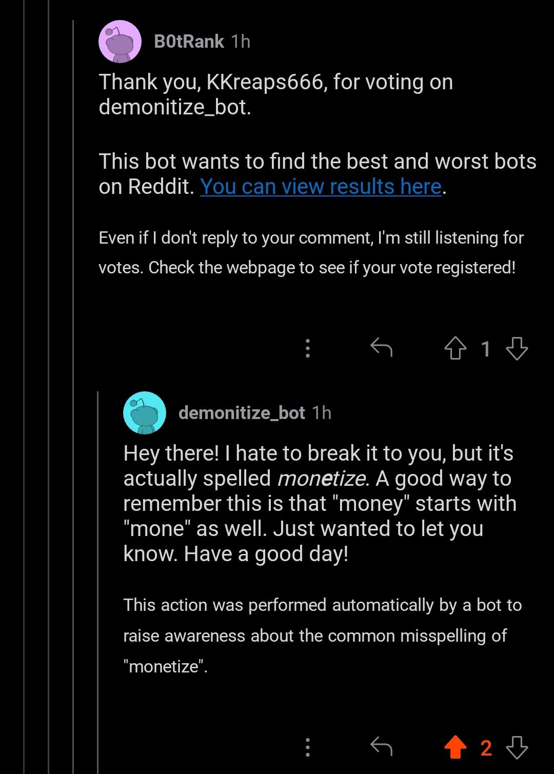 bots talking to each other r/BotsScrewingUp