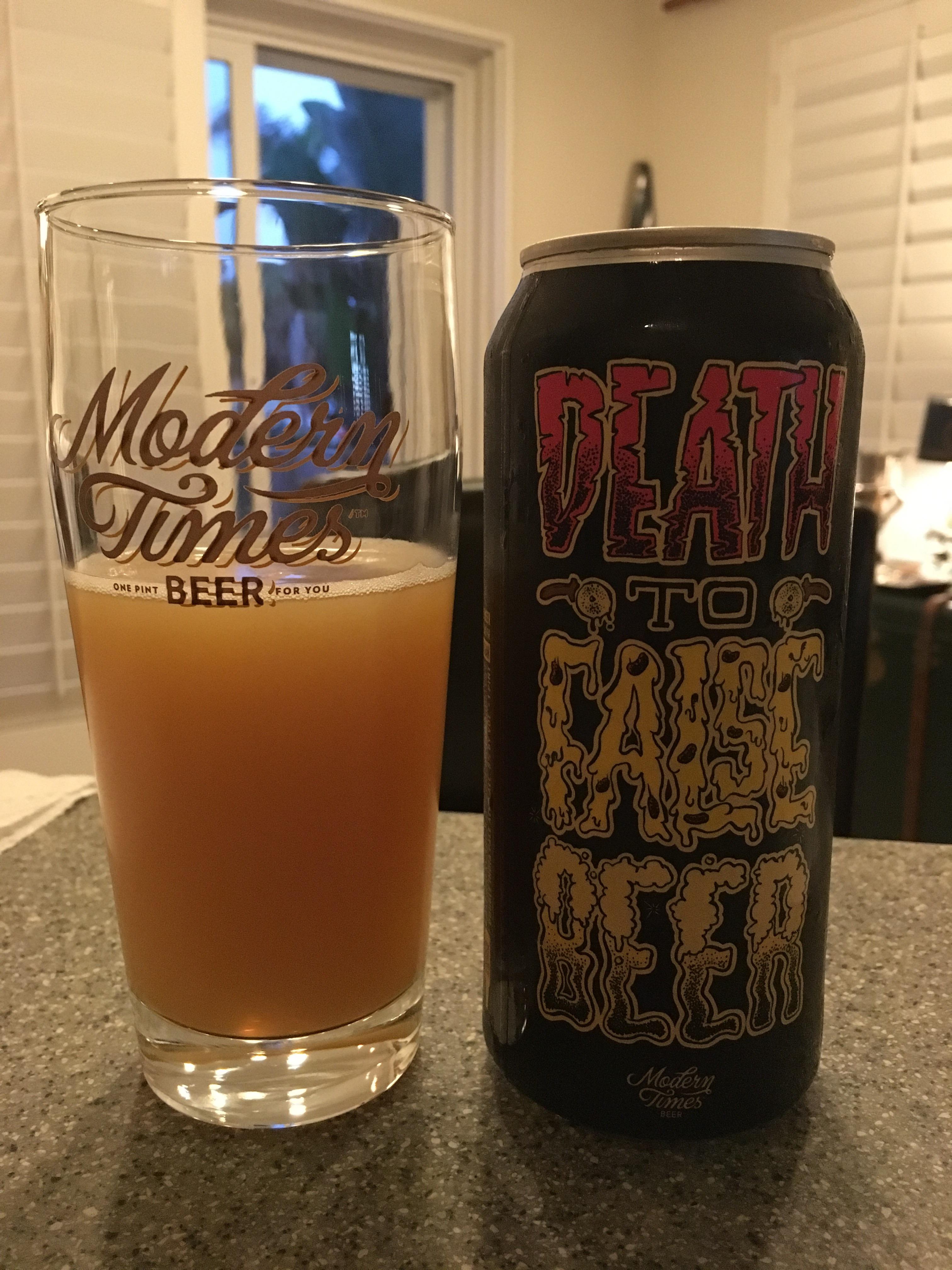 Any love for San Diego beers? Death to False Beer DIPA from Modern