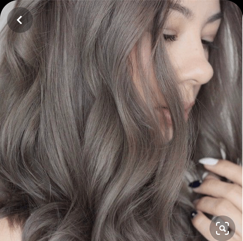 Anyone know what I would mix to get this ash brown/grey hair color? Hair