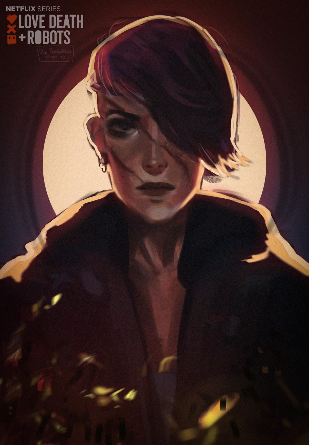 Love, Death + Robots Sonnie's Edge by Ola Olczi Zawadzka r