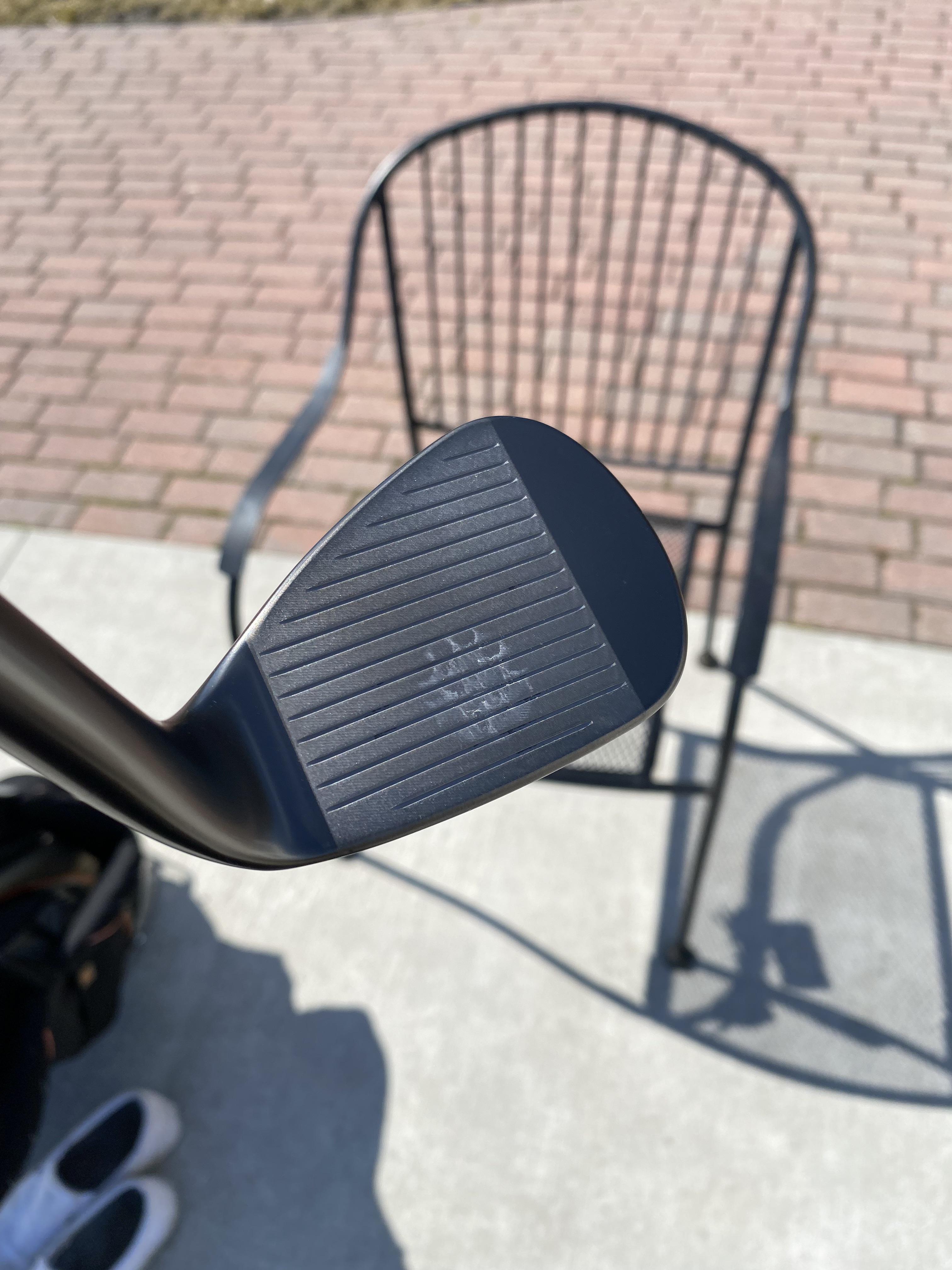 First shot with my new 52 degree wedge r/golf