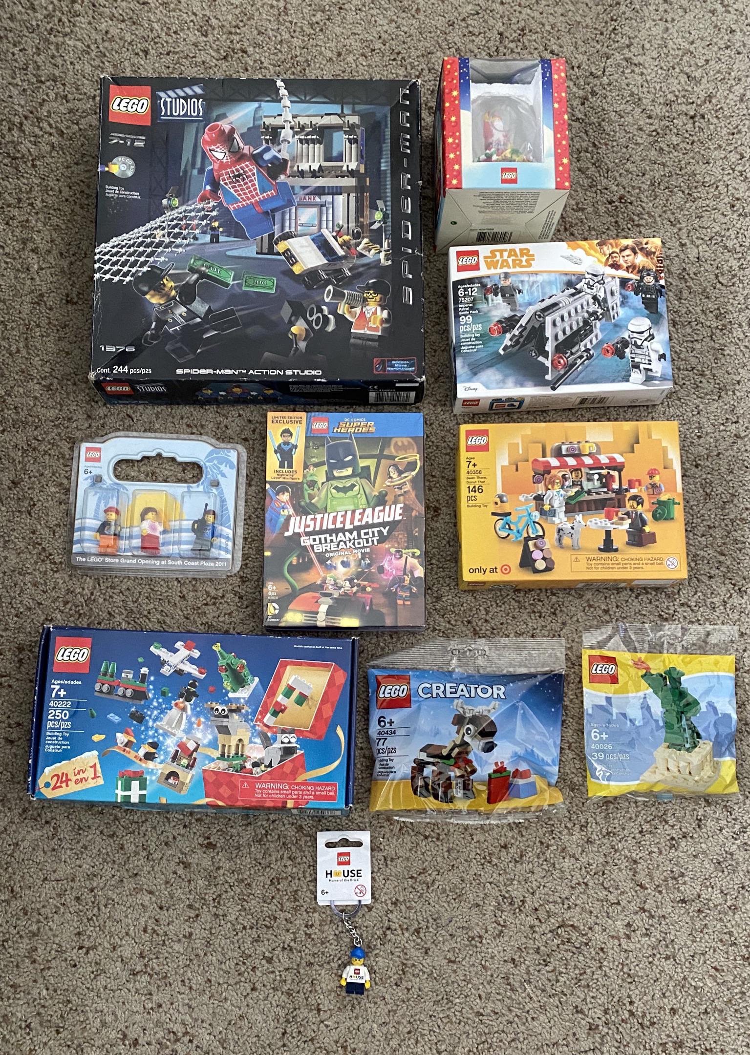 My collection of sealed legos or still in the box. A few have opened
