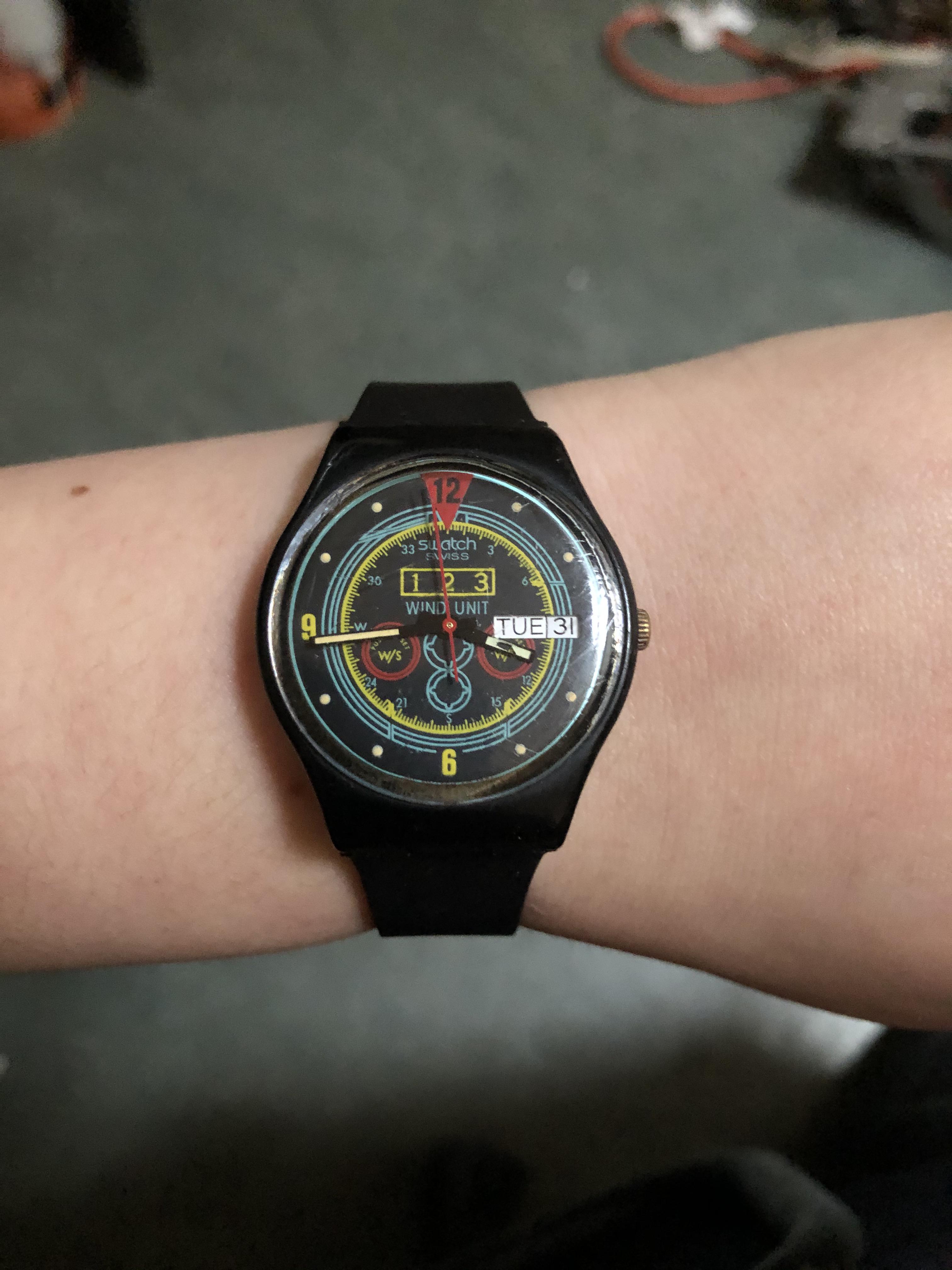 My dad has had the same watch for 30 years, had the battery, face, and