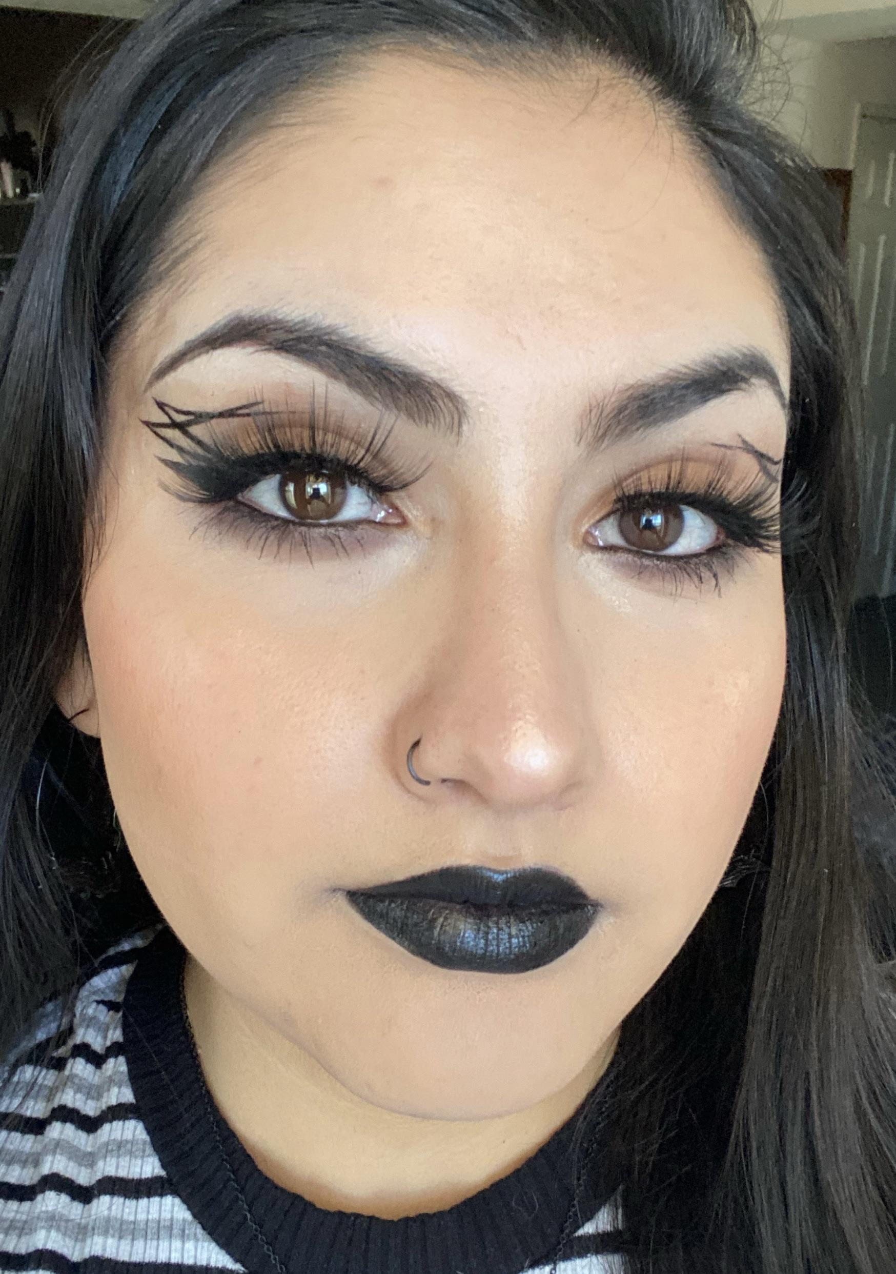 Graphic liner & black lip r/MakeupLounge