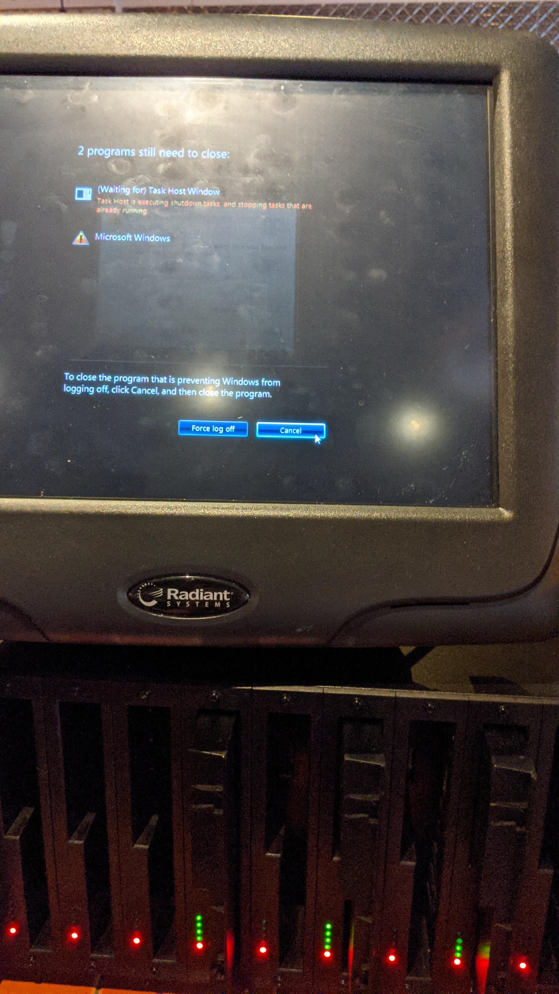 A chili's In Clarksville TN's pos system PBSOD