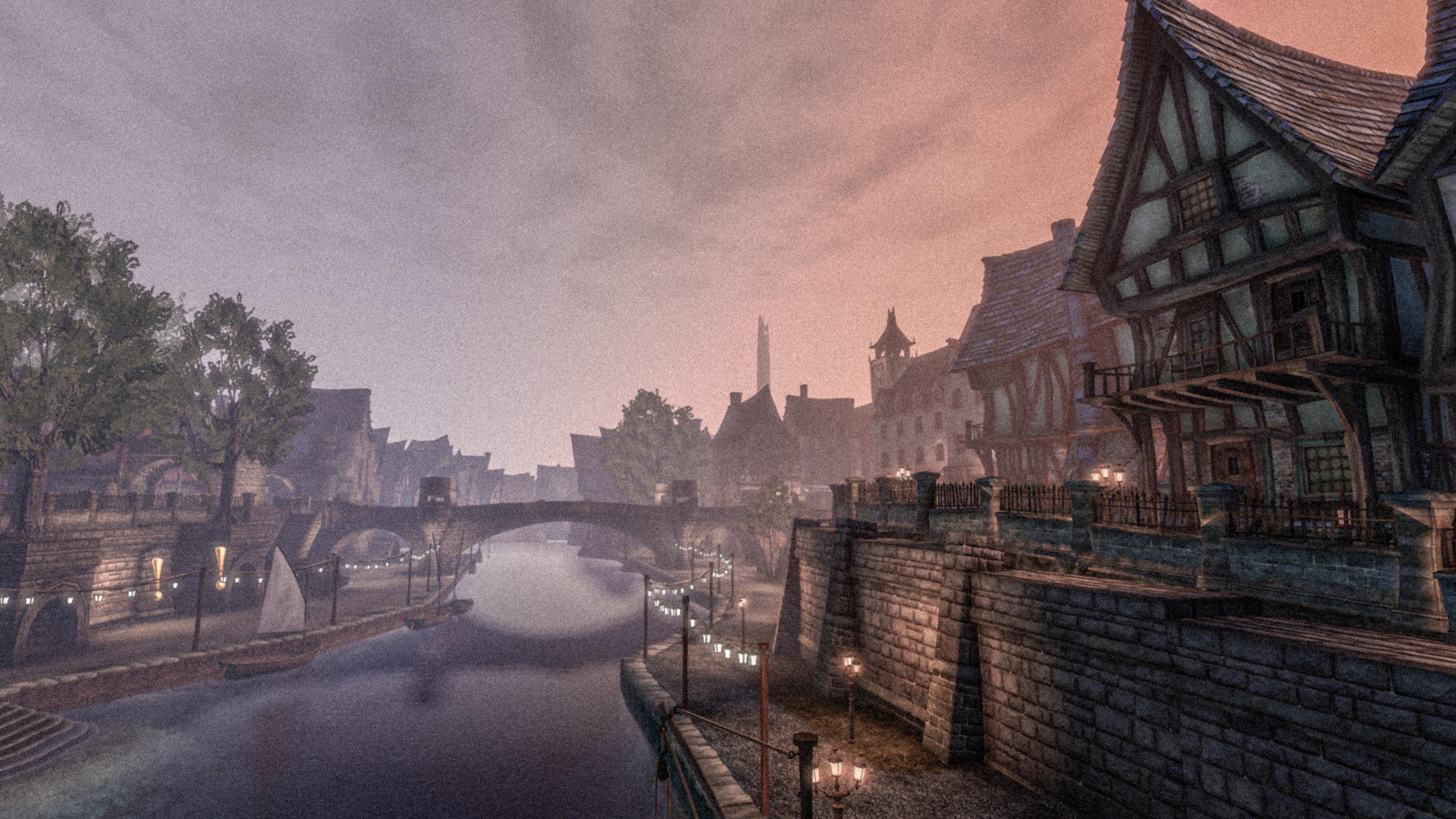 I just took this picture of bowerstone early morning and thought some