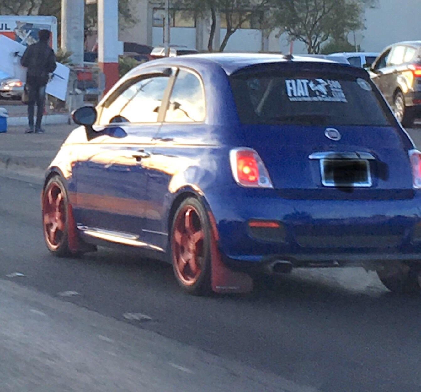Hot hot mud flaps. r/Shitty_Car_Mods