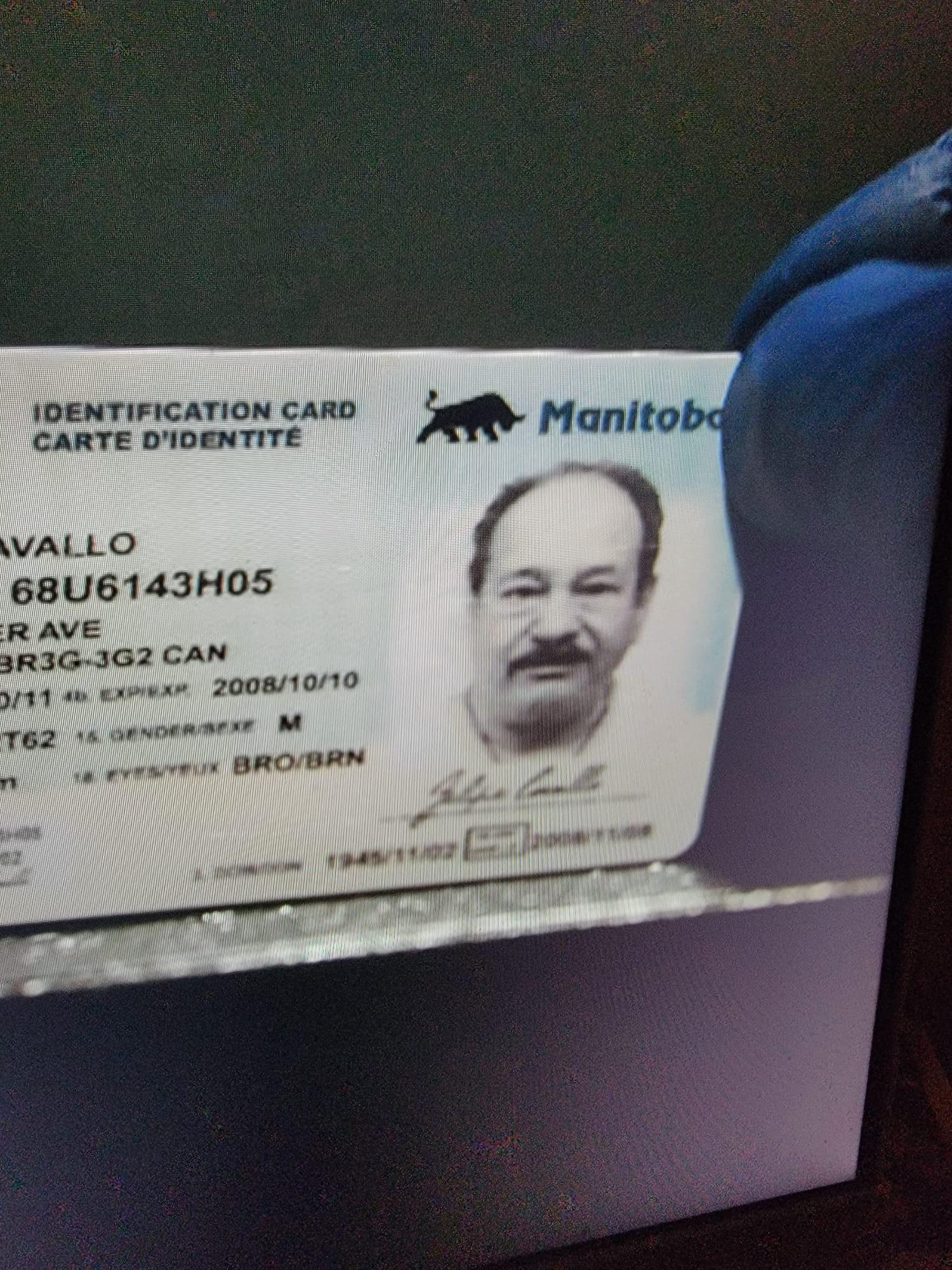 Better Call Saul used another Manitoba ID. Interesting Animal Choice