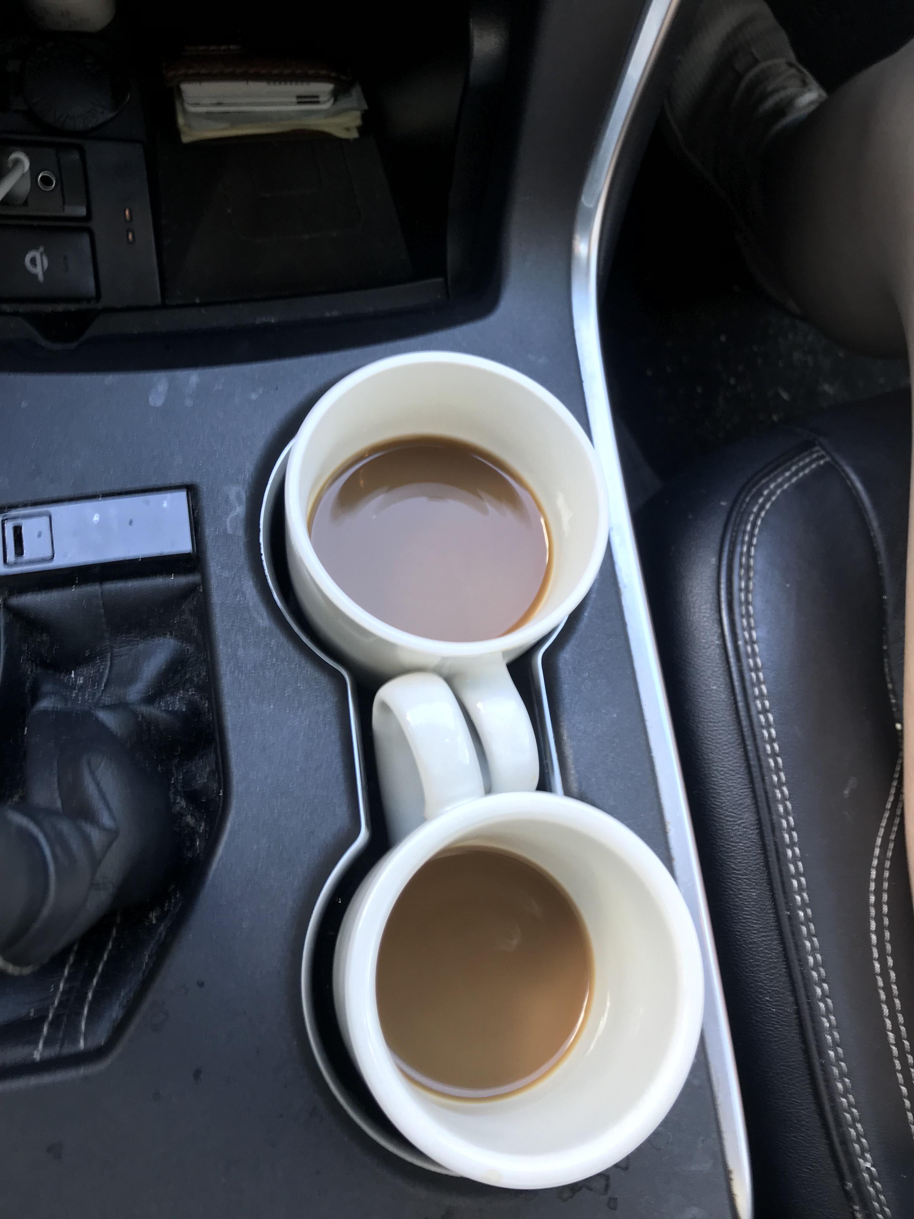 The way these coffee mugs fit in my cup holders r/oddlysatisfying